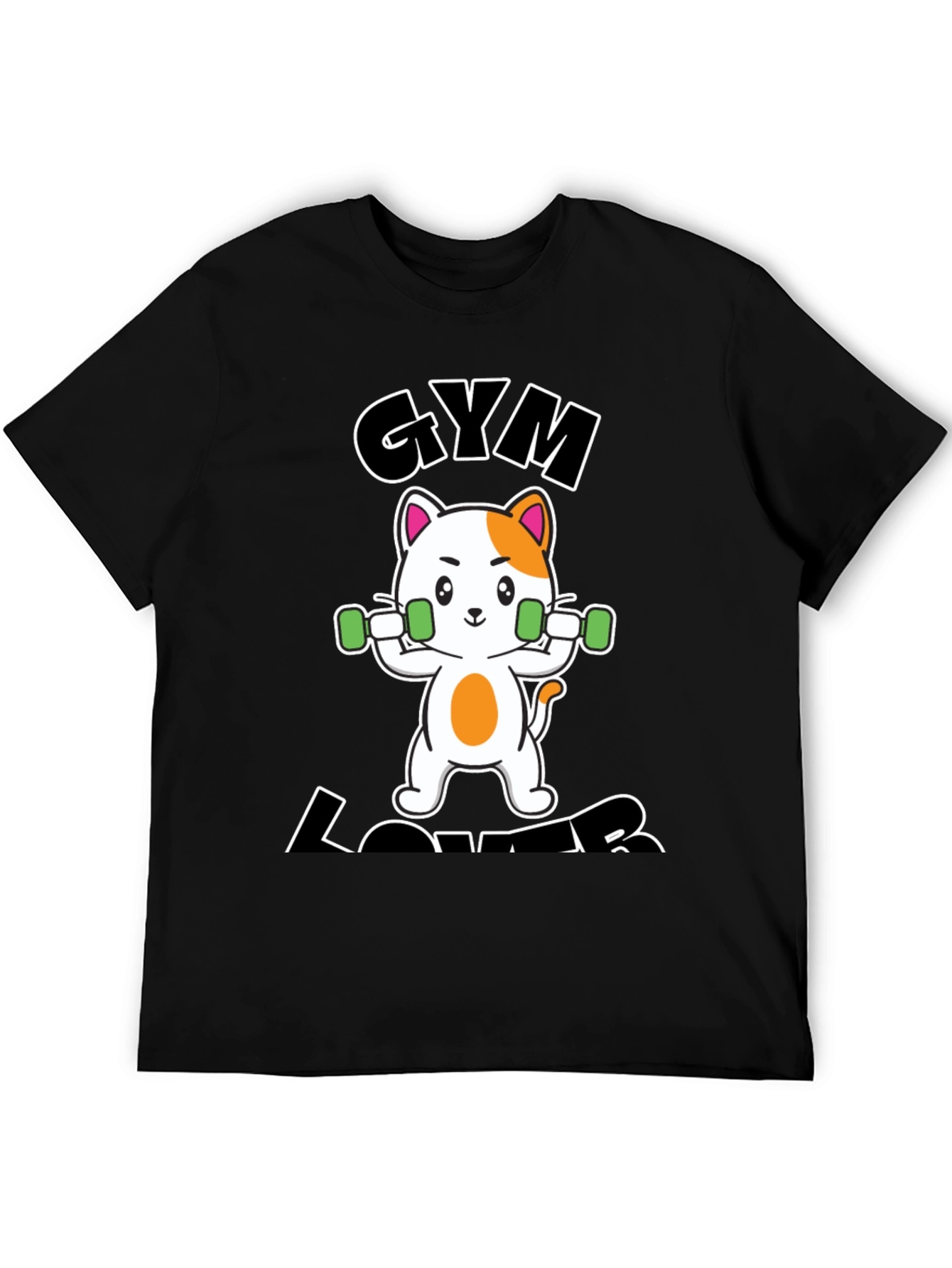 Gym Lover Cat T-Shirt