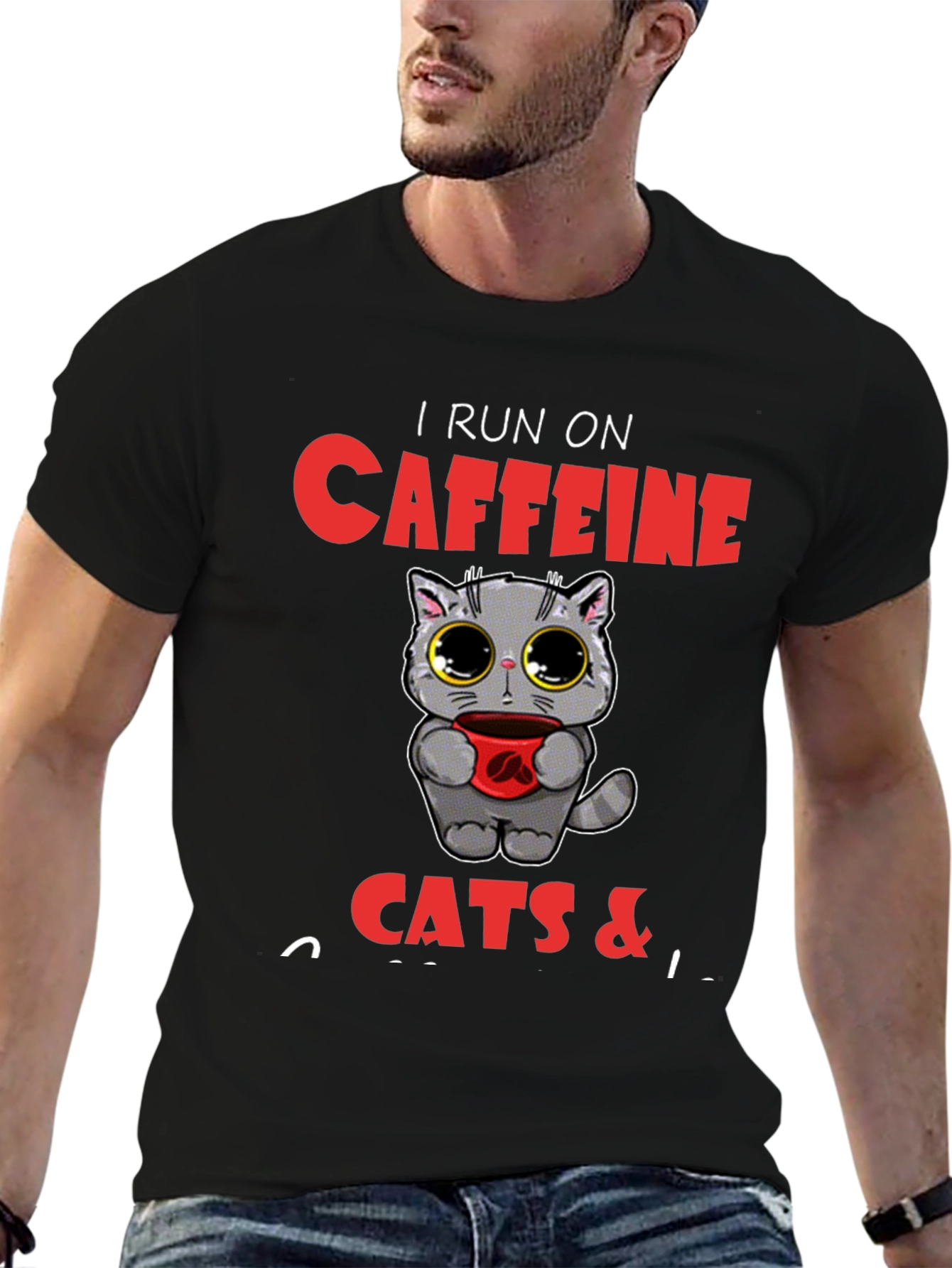 I Run on Caffeine Cats &...