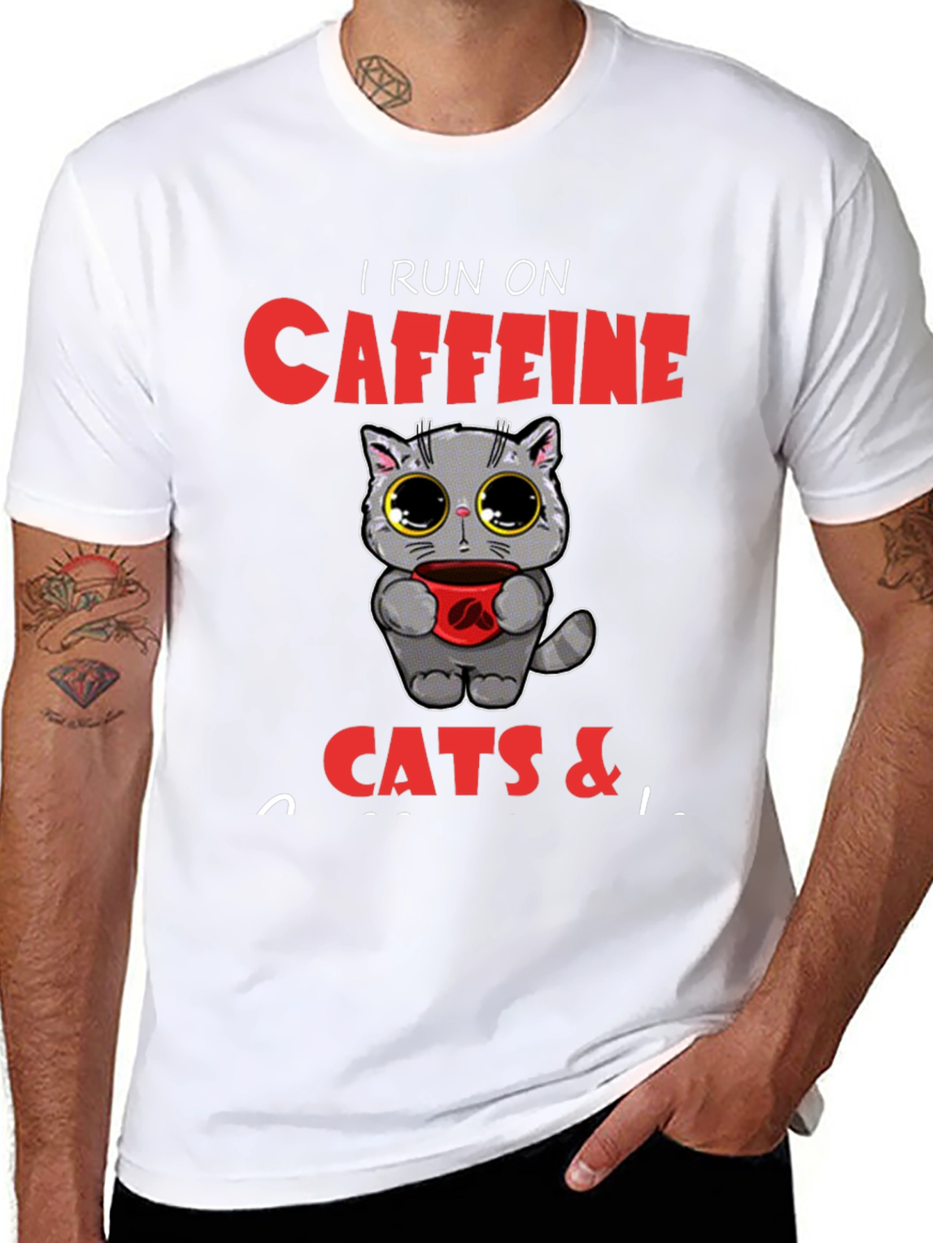 I Run on Caffeine Cats &...