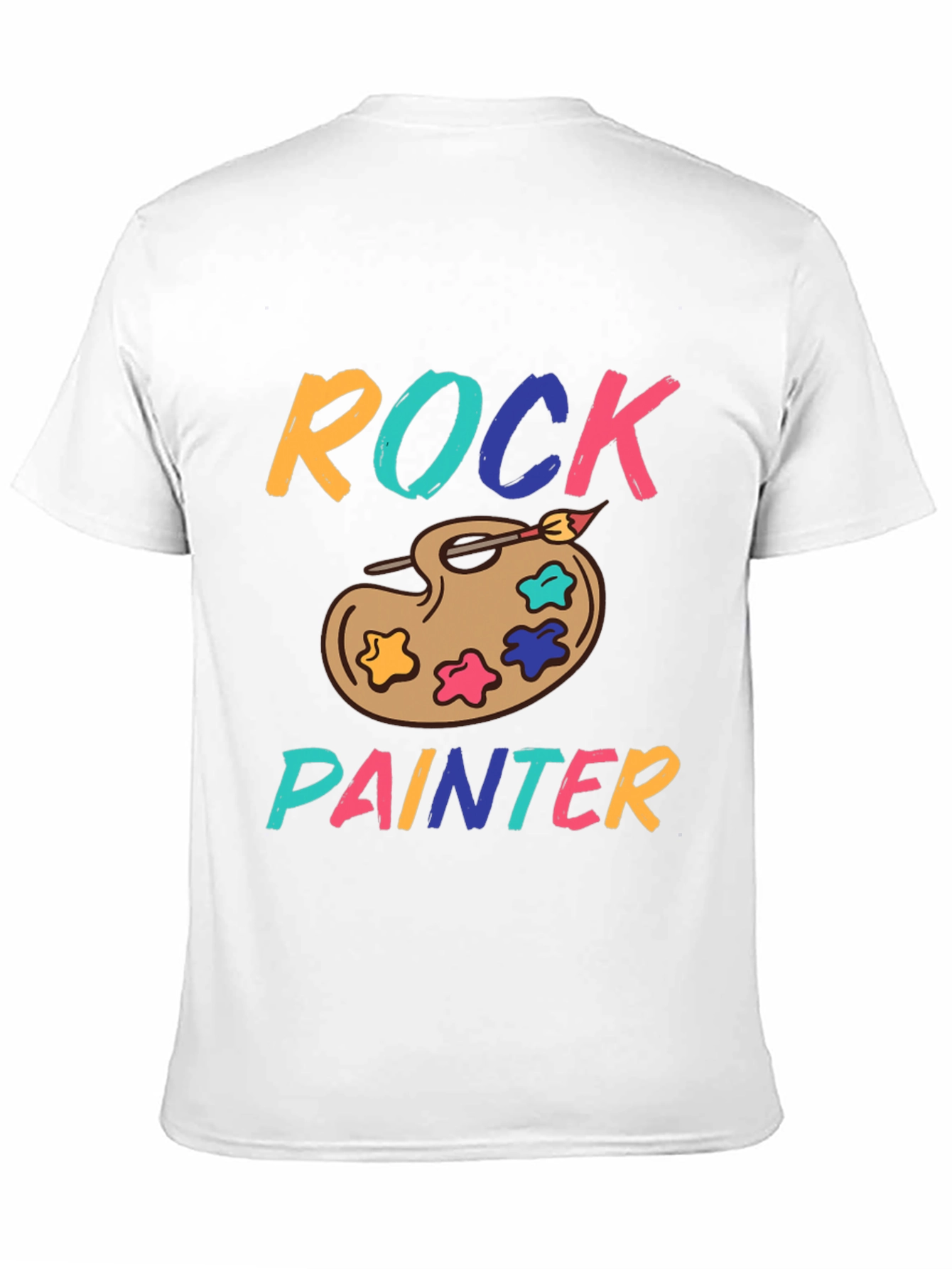 Rock Painter T-Shirt - Artistic Palette Design