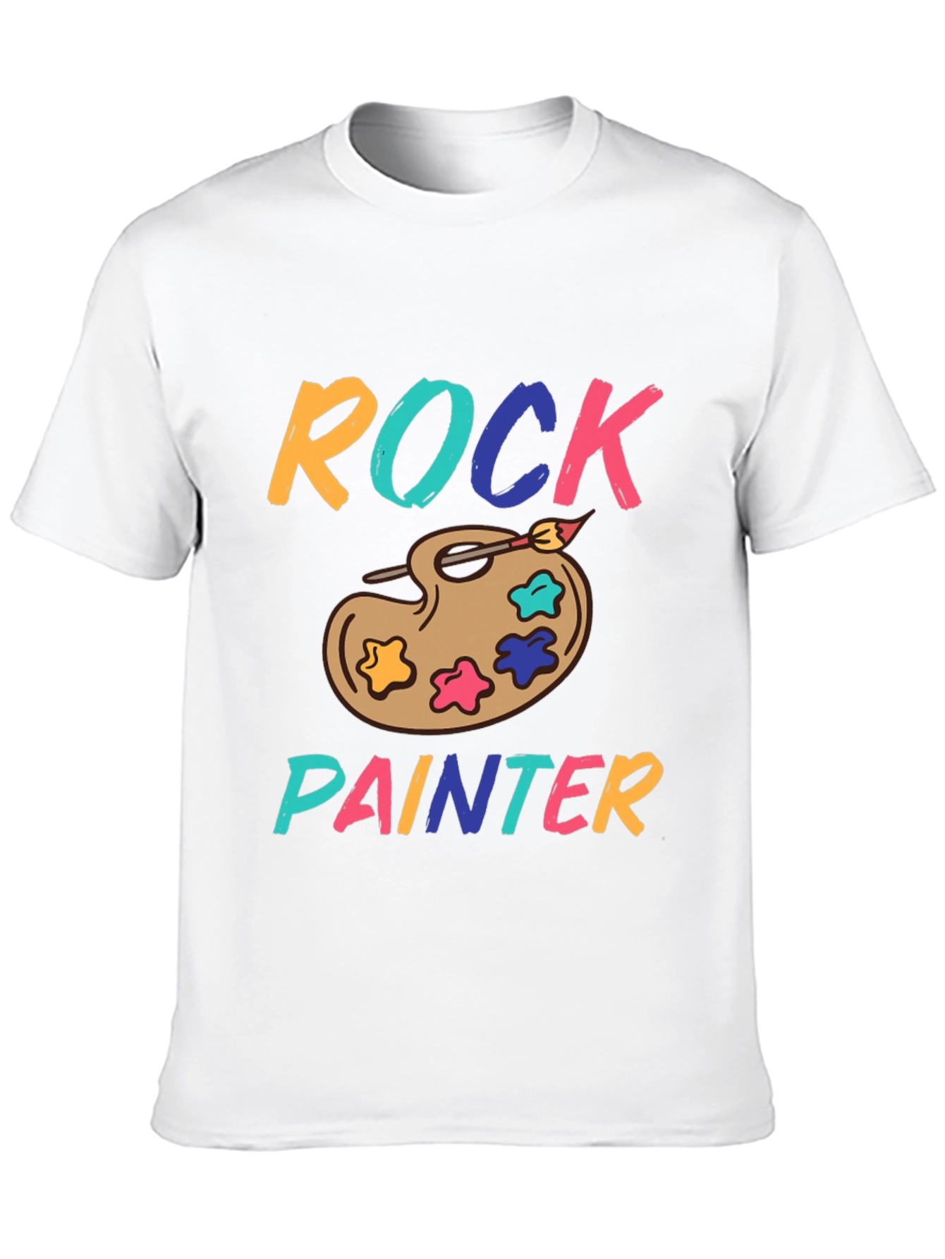 Rock Painter T-Shirt - Artistic Palette Design