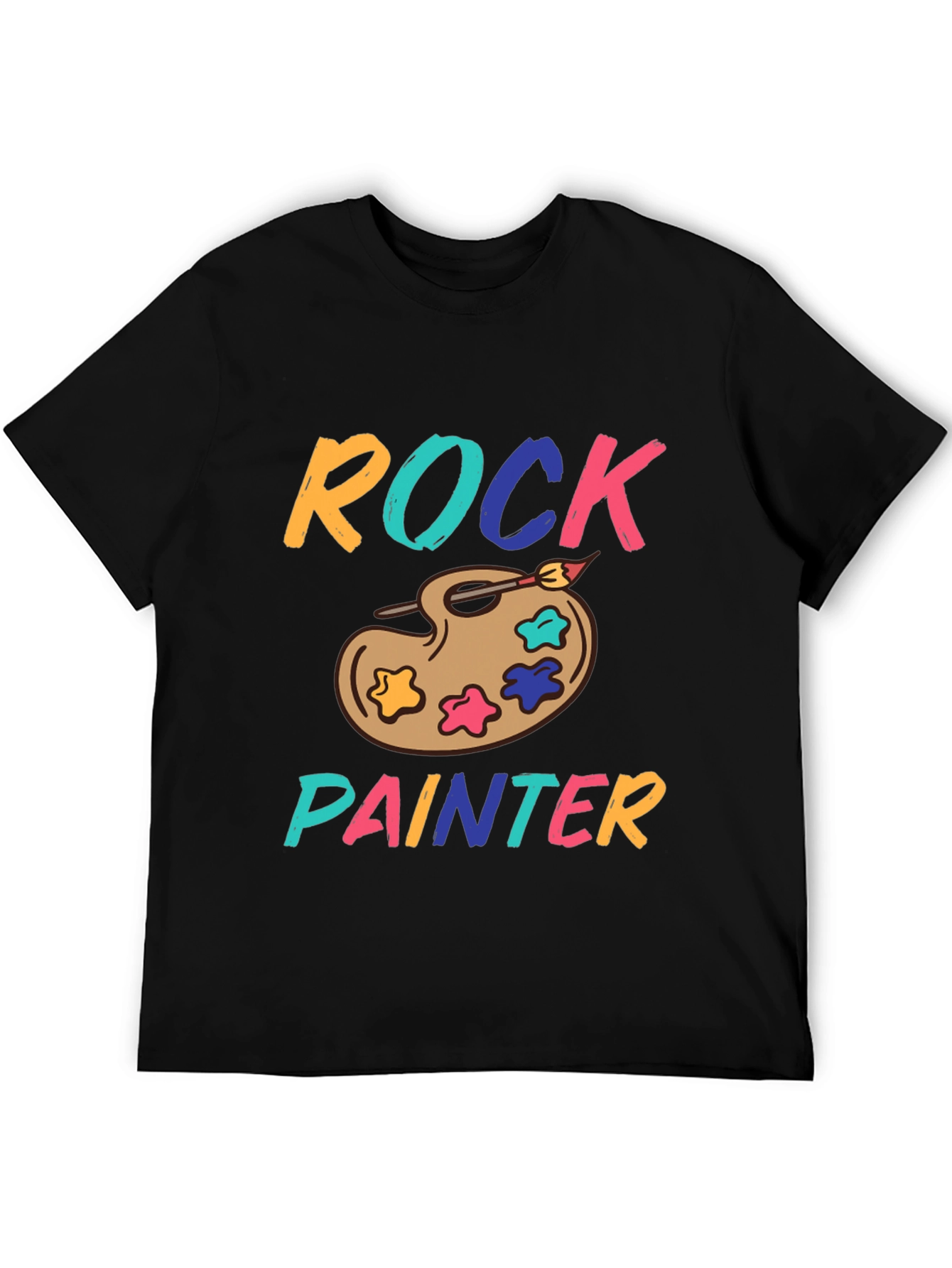 Rock Painter T-Shirt - Artistic Palette Design