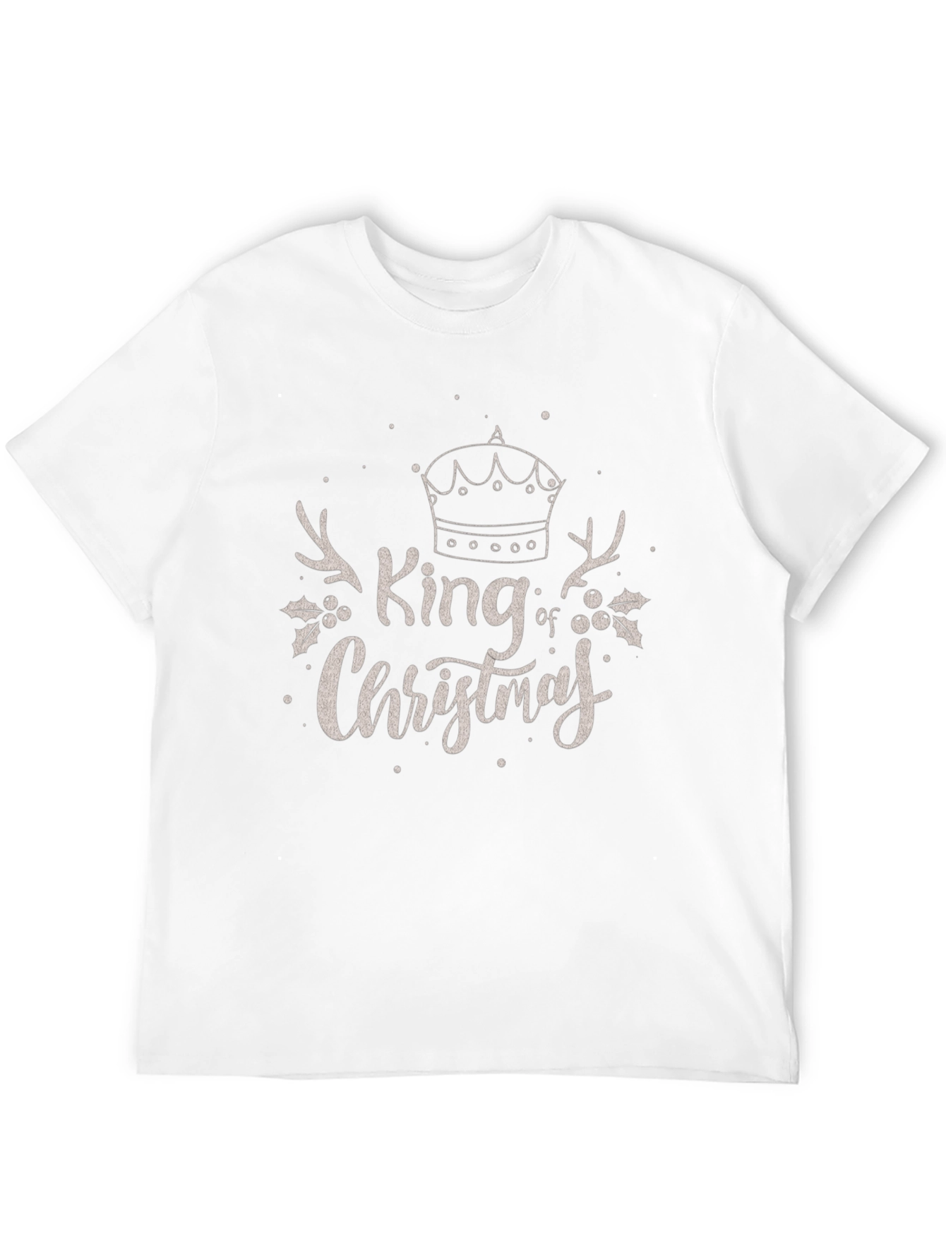 King of Christmas Graphic T-Shirt Holiday Tee