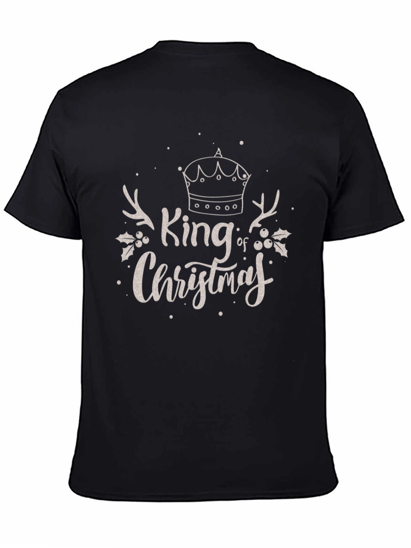 King of Christmas Graphic T-Shirt Holiday Tee