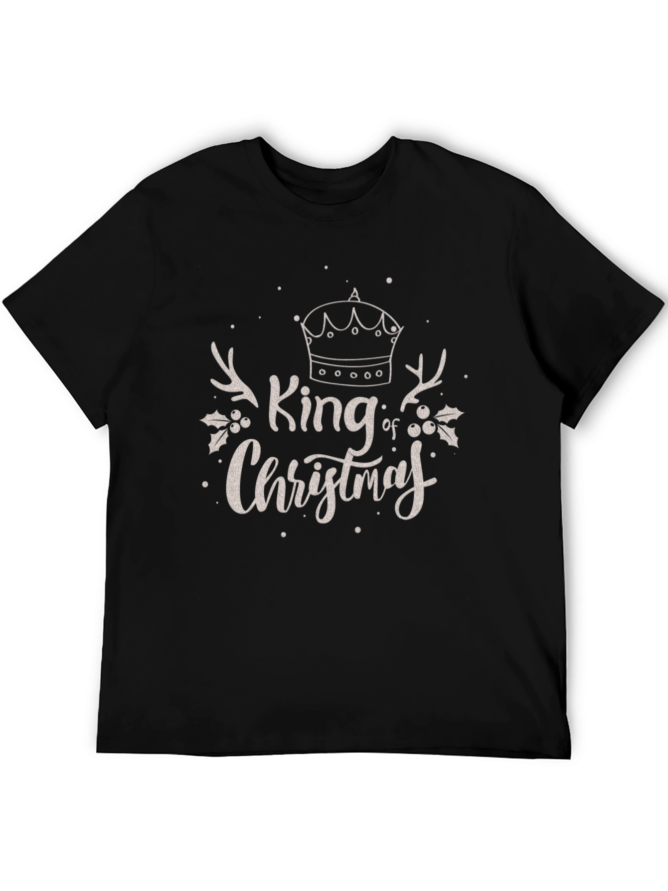 King of Christmas Graphic T-Shirt Holiday Tee