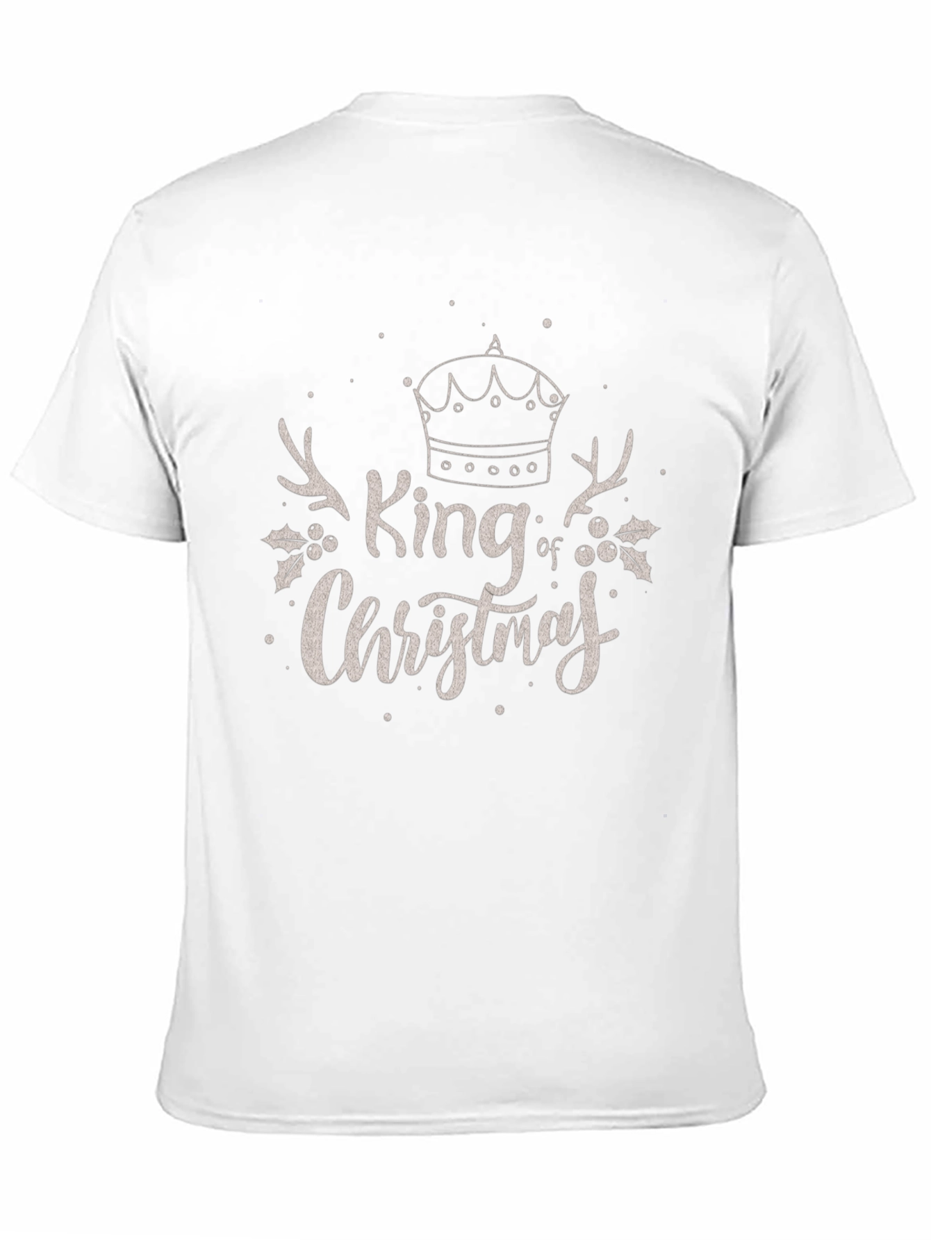 King of Christmas Graphic T-Shirt Holiday Tee