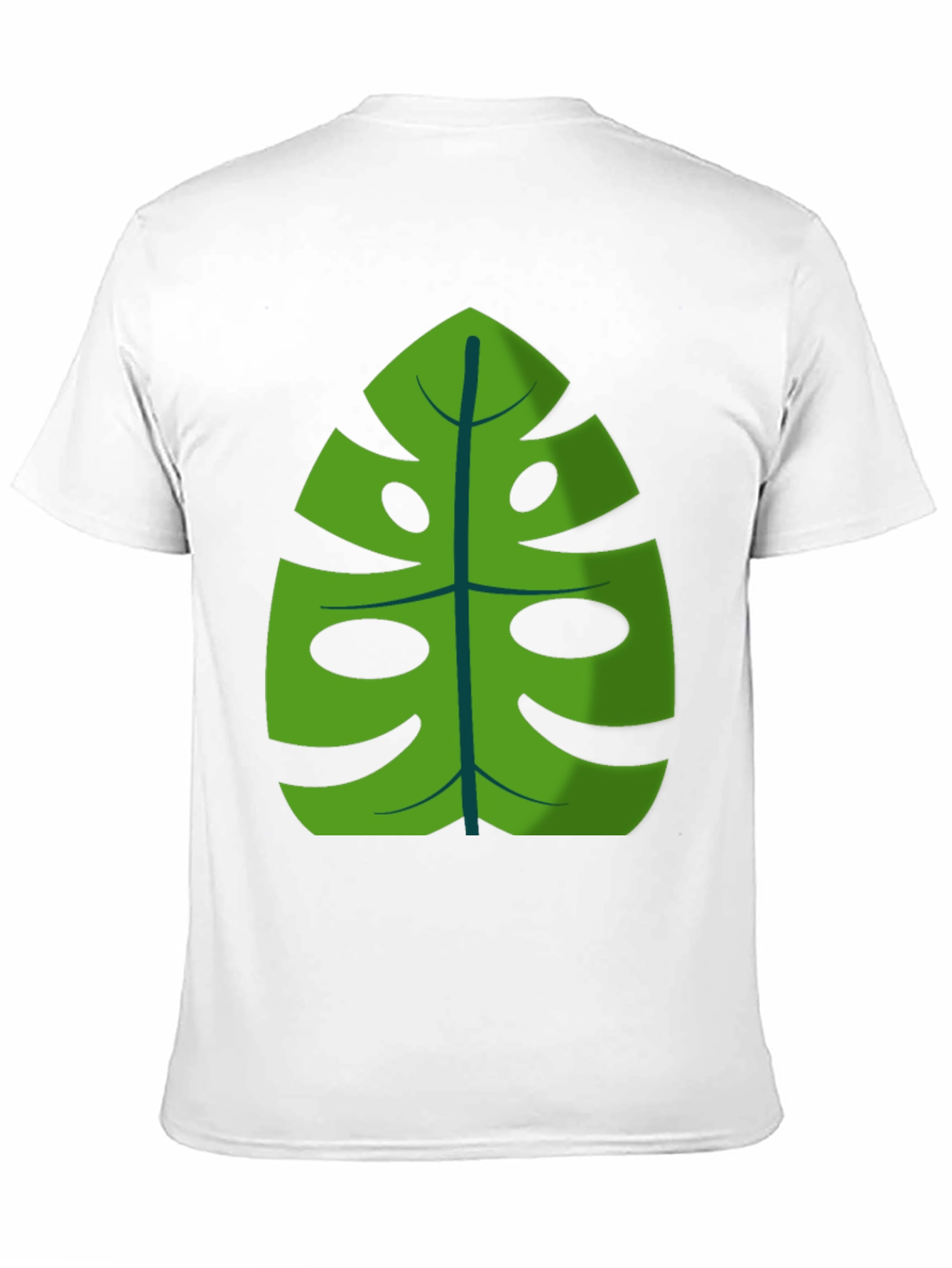 Tropical Monstera Leaf Graphic Tee