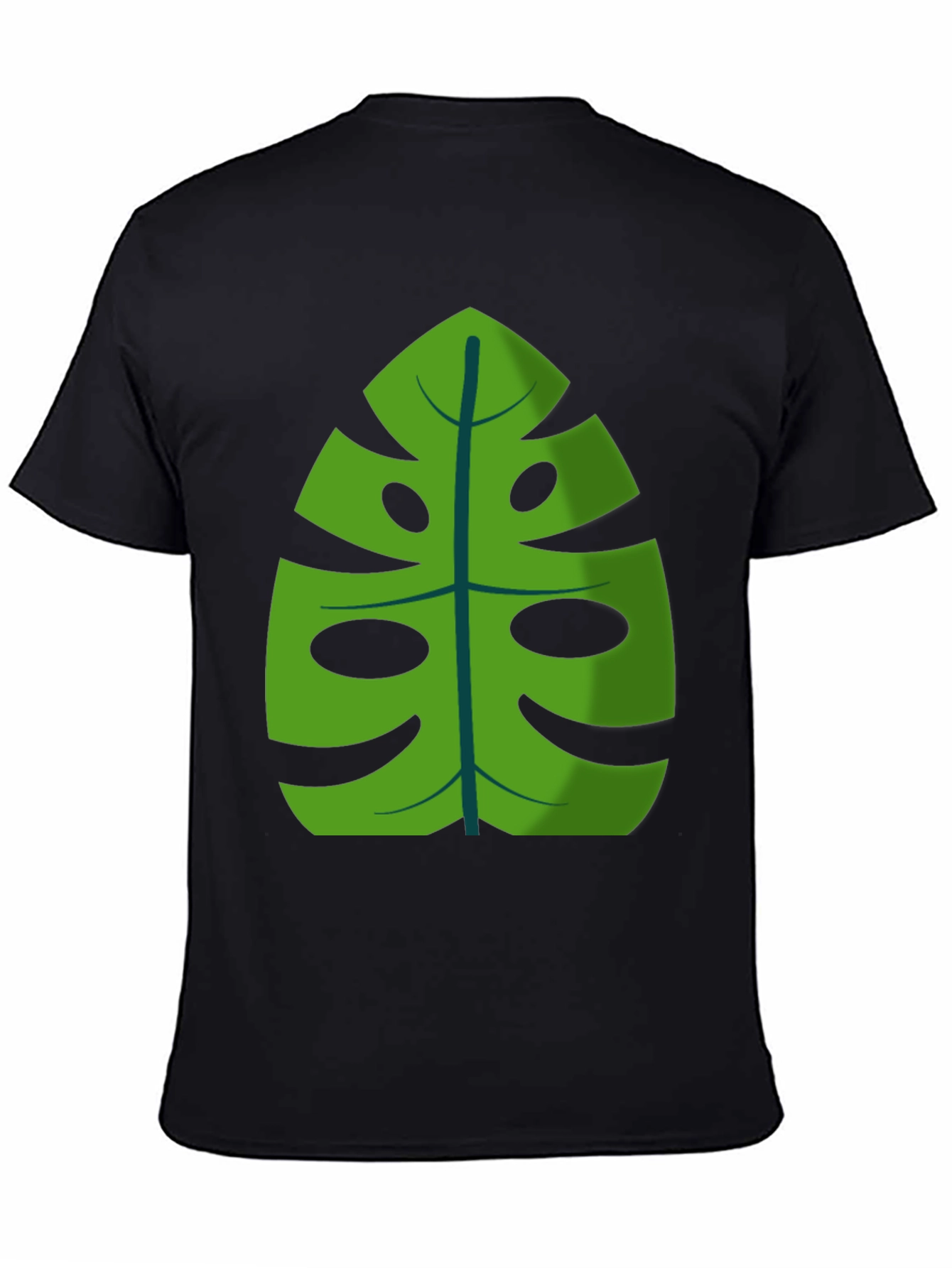 Tropical Monstera Leaf Graphic Tee