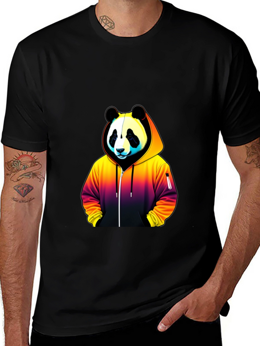 Panda Hoodie T-Shirt