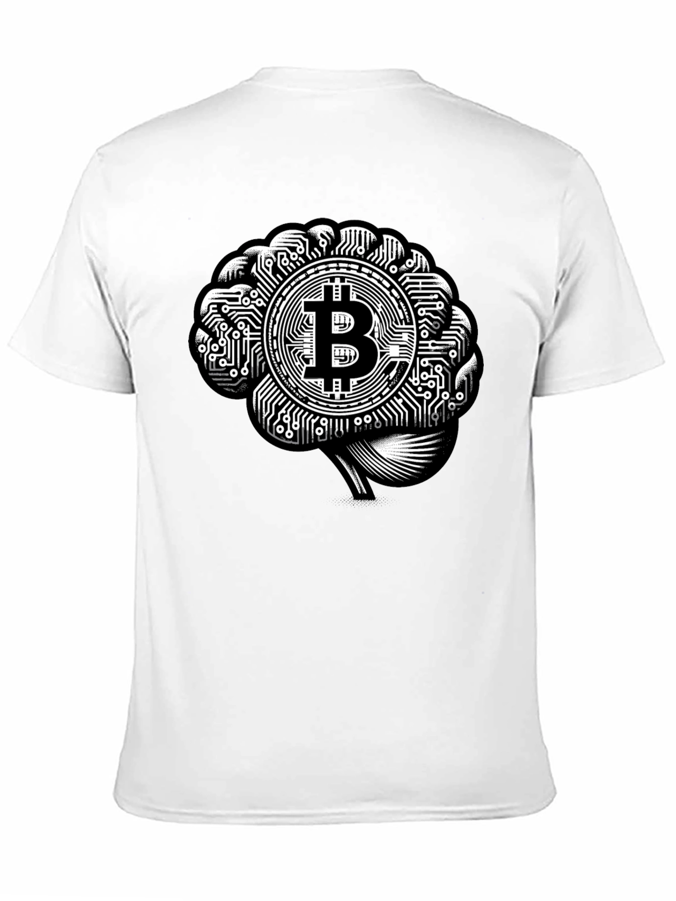 Bitcoin Brain T-Shirt - Crypto Innovation