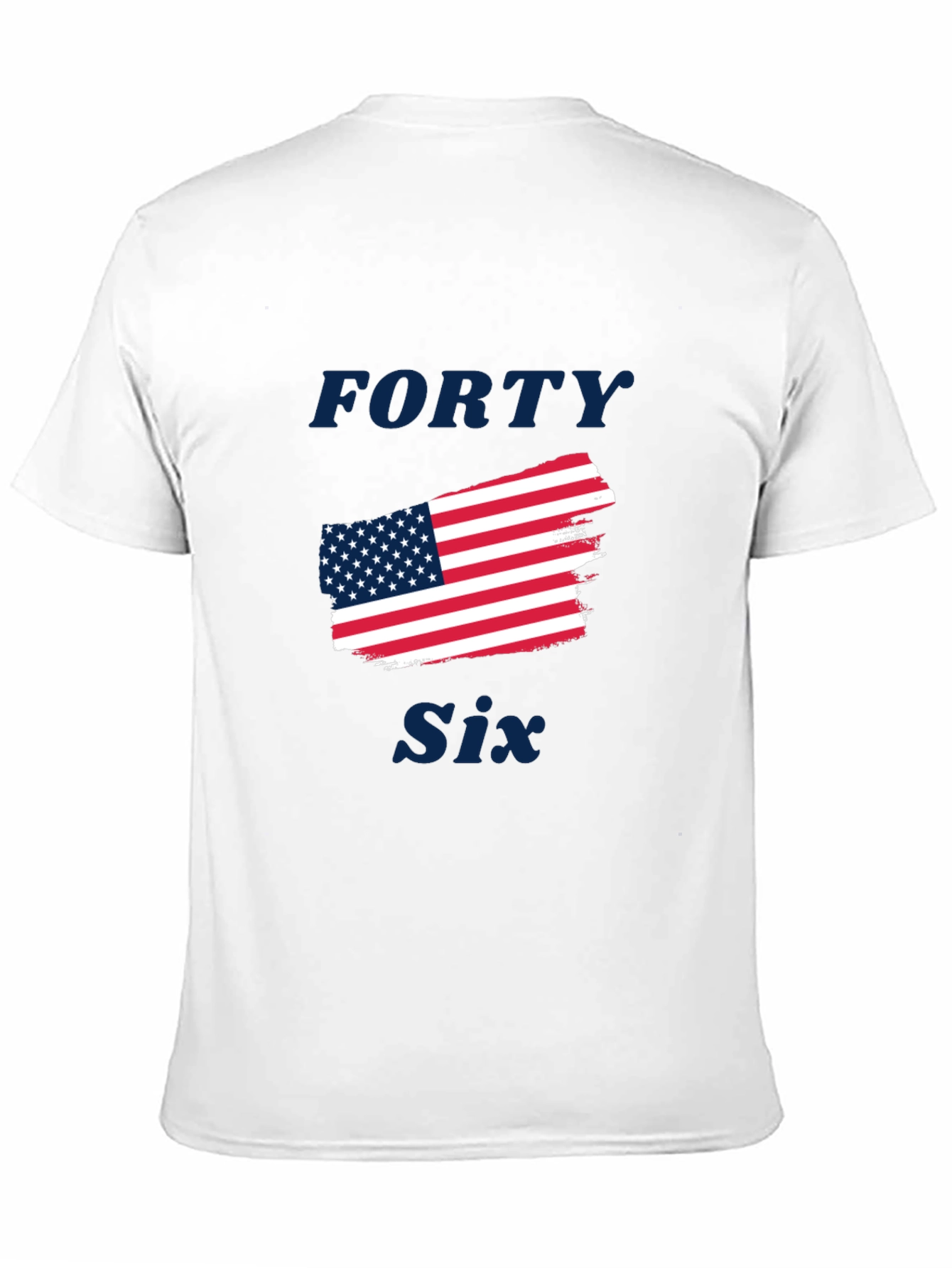 Forty Six American Flag Graphic Tee