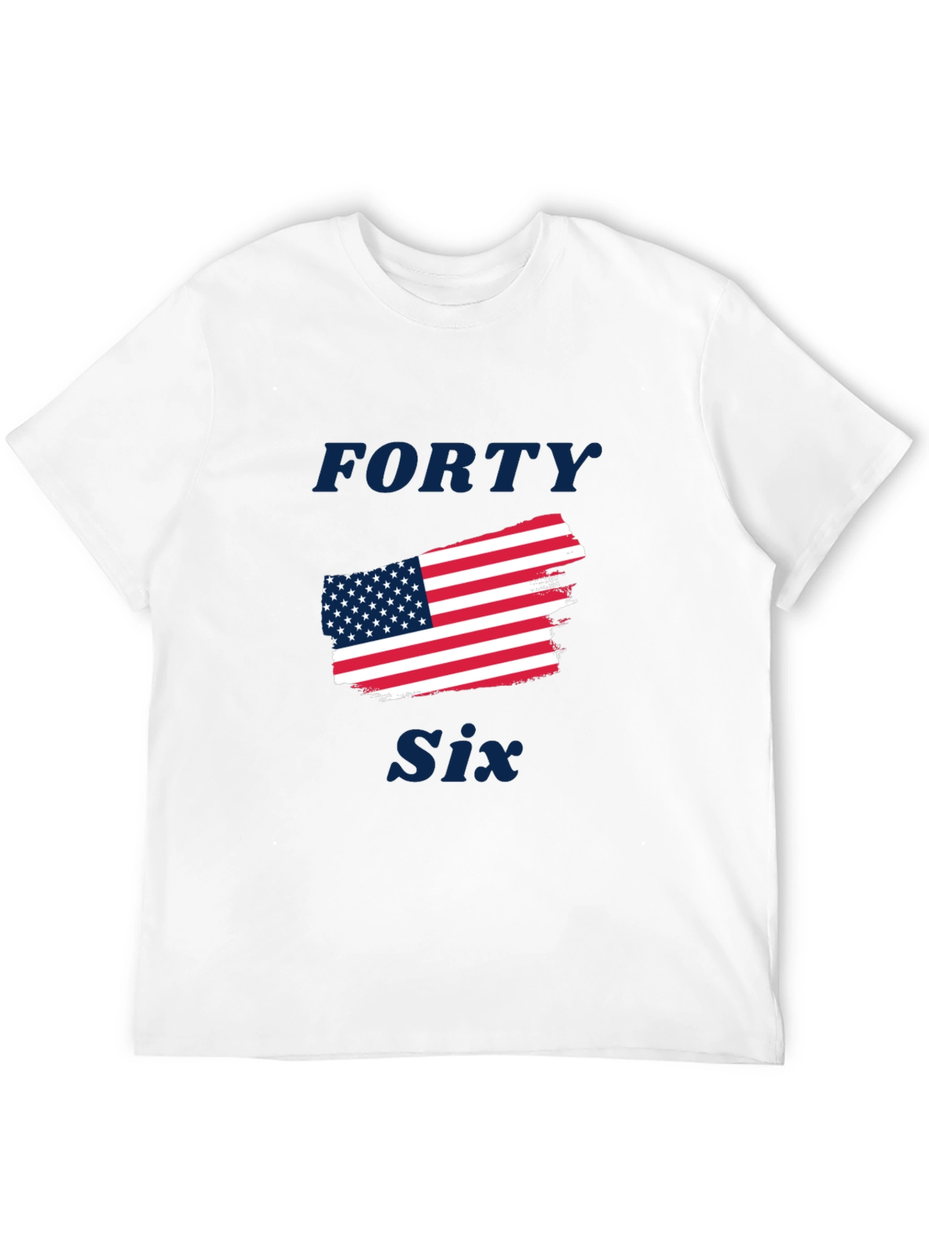 Forty Six American Flag Graphic Tee