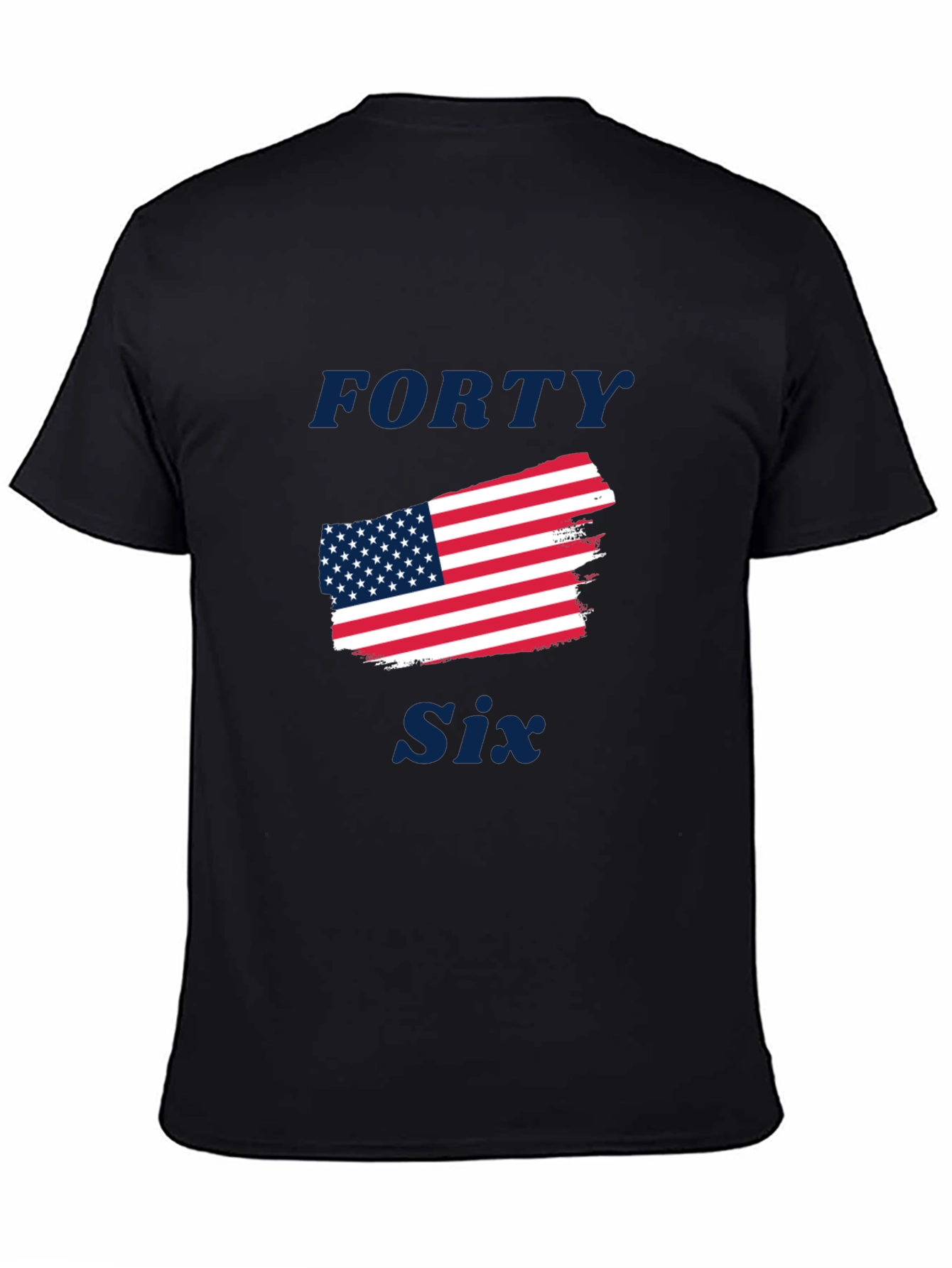 Forty Six American Flag Graphic Tee