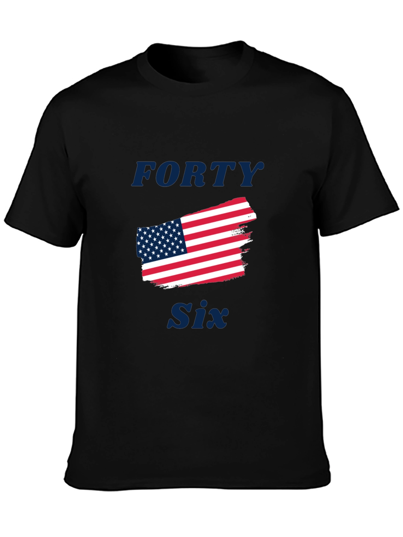 Forty Six American Flag Graphic Tee