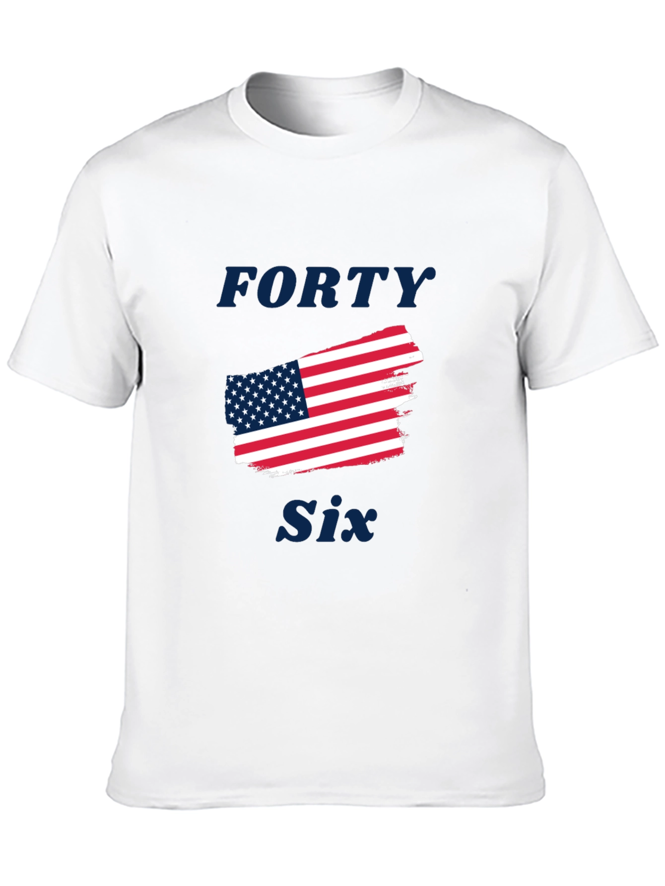Forty Six American Flag Graphic Tee
