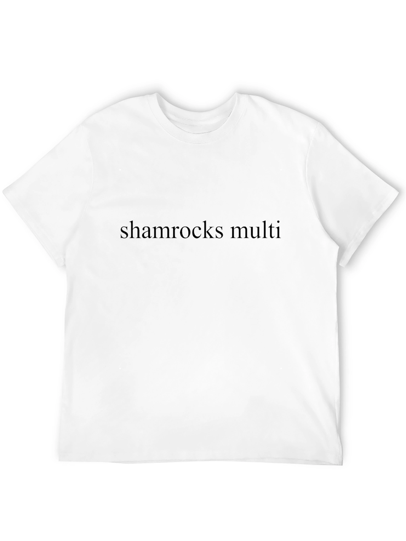Shamrocks Multi Black T-Shirt - Casual Wear