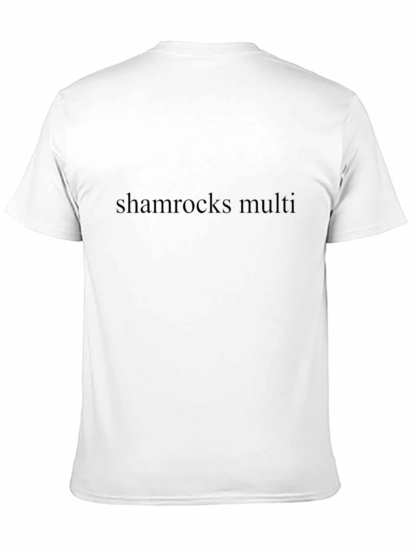 Shamrocks Multi Black T-Shirt - Casual Wear