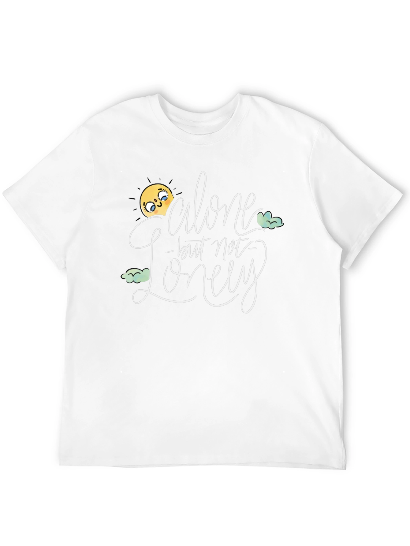 Alone But Not Lonely Graphic T-Shirt
