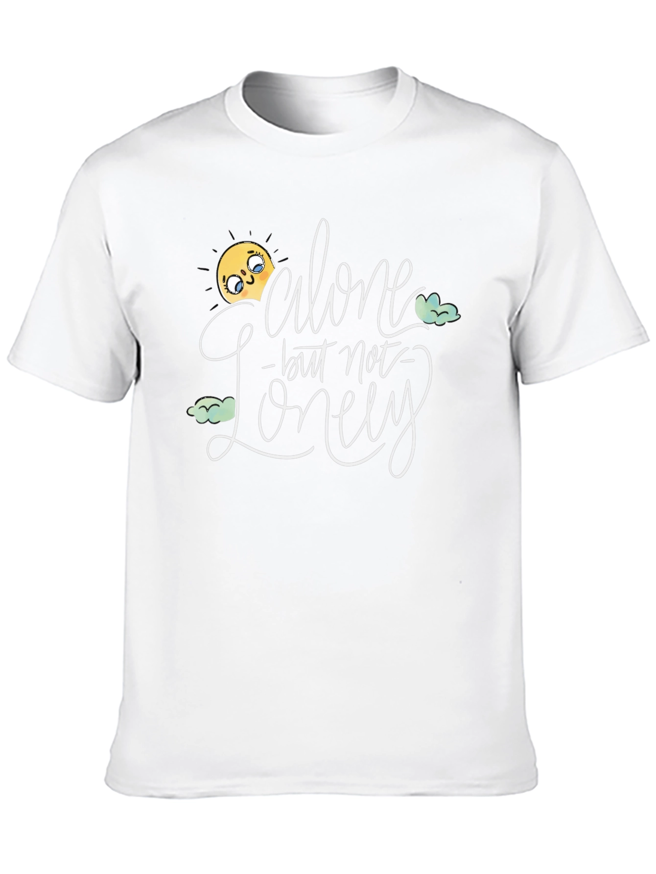 Alone But Not Lonely Graphic T-Shirt