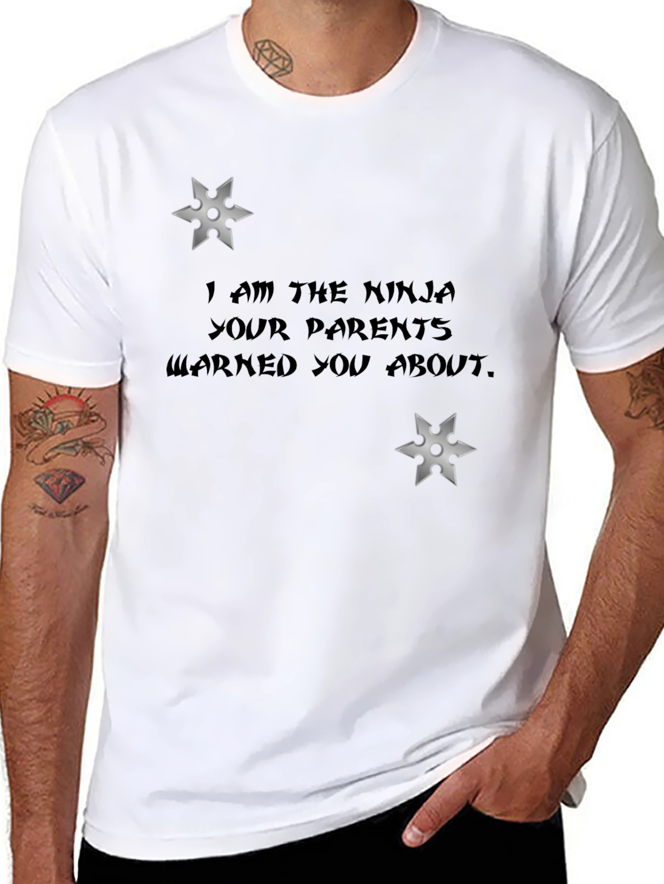 Ninja Warning Graphic Tee
