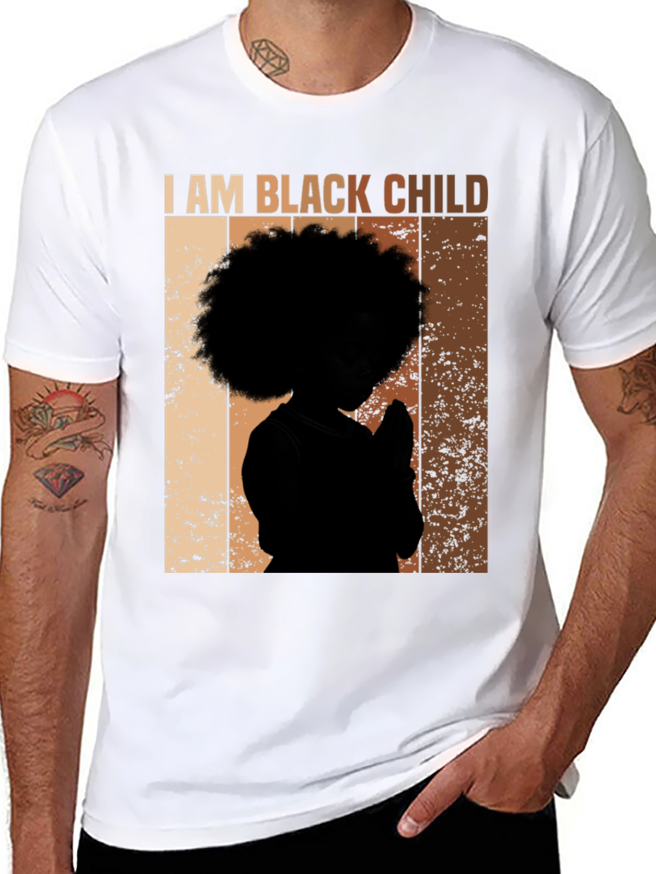 I Am Black Child T-Shirt - Unisex Graphic Tee
