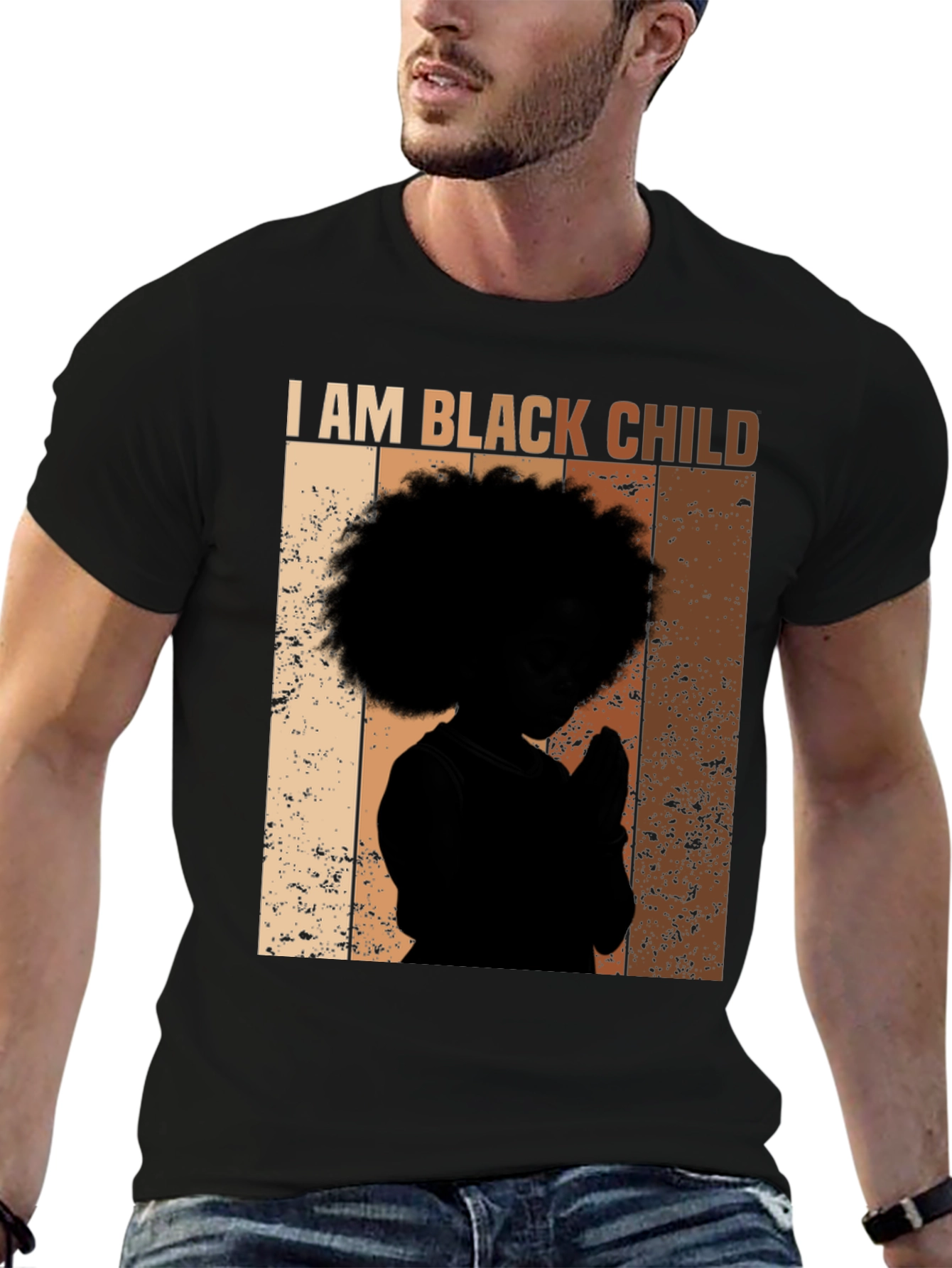 I Am Black Child T-Shirt - Unisex Graphic Tee