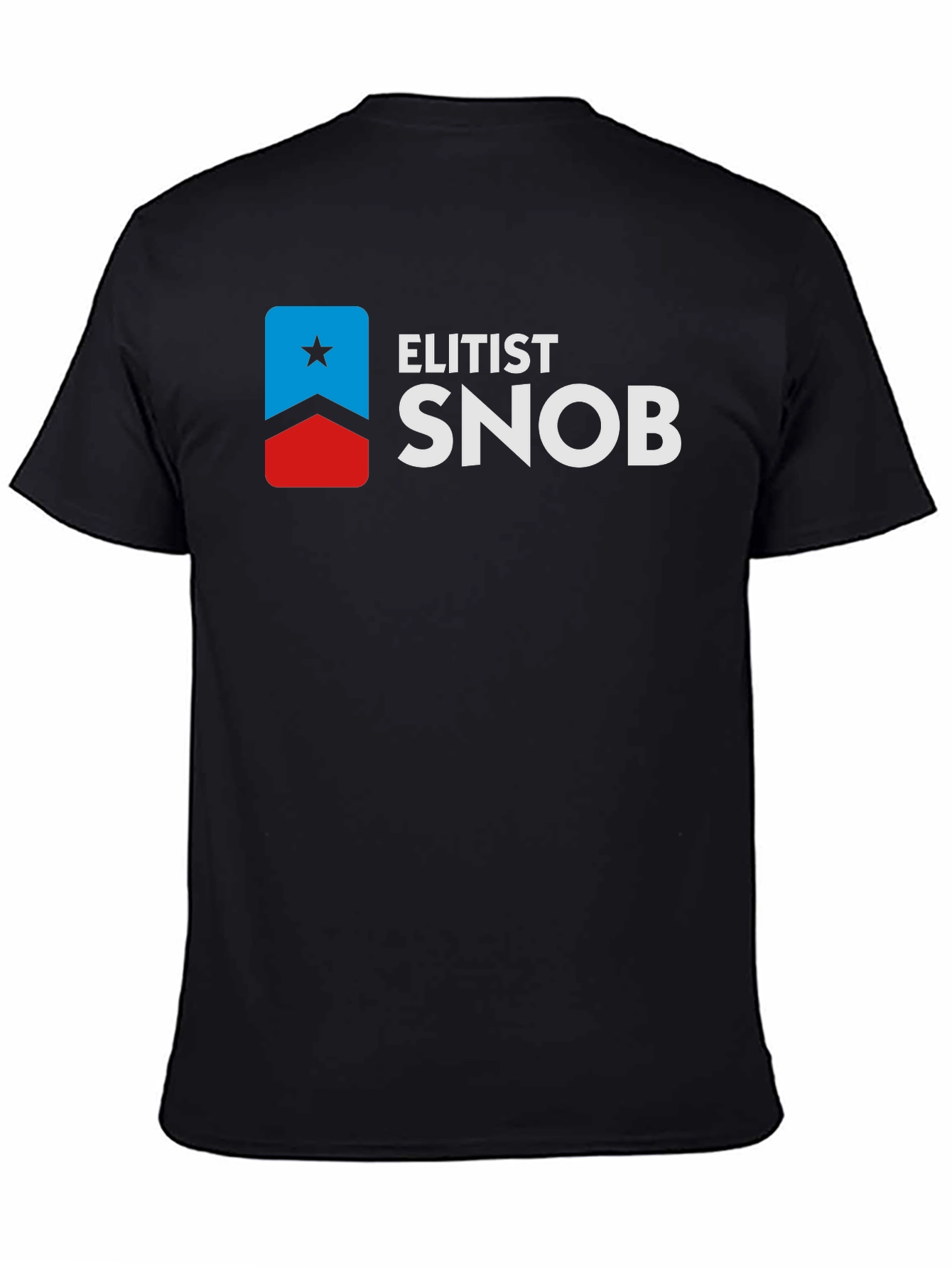 Elitist Snob Graphic Tee - Black