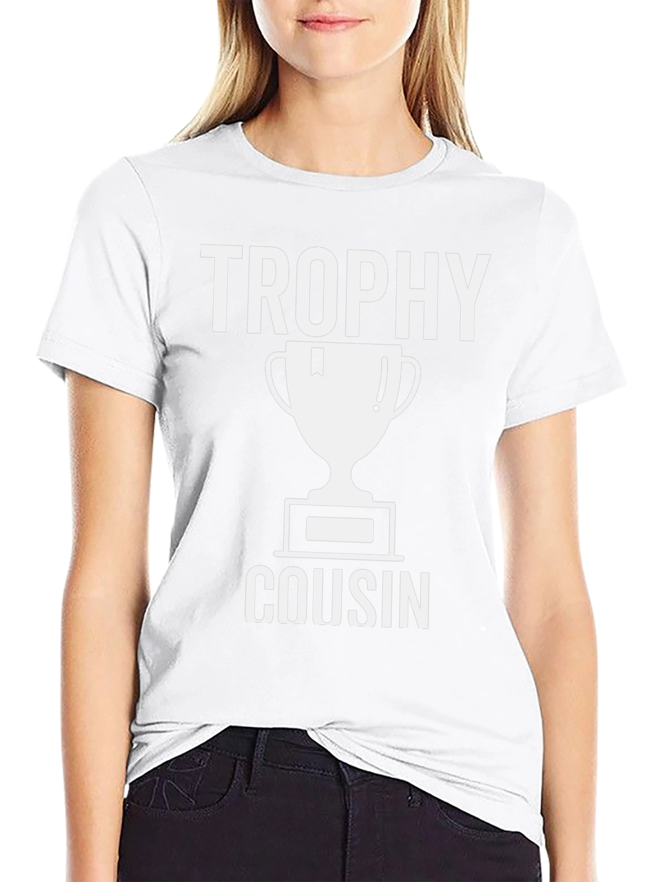 Trophy Cousin Graphic T-Shirt - Black