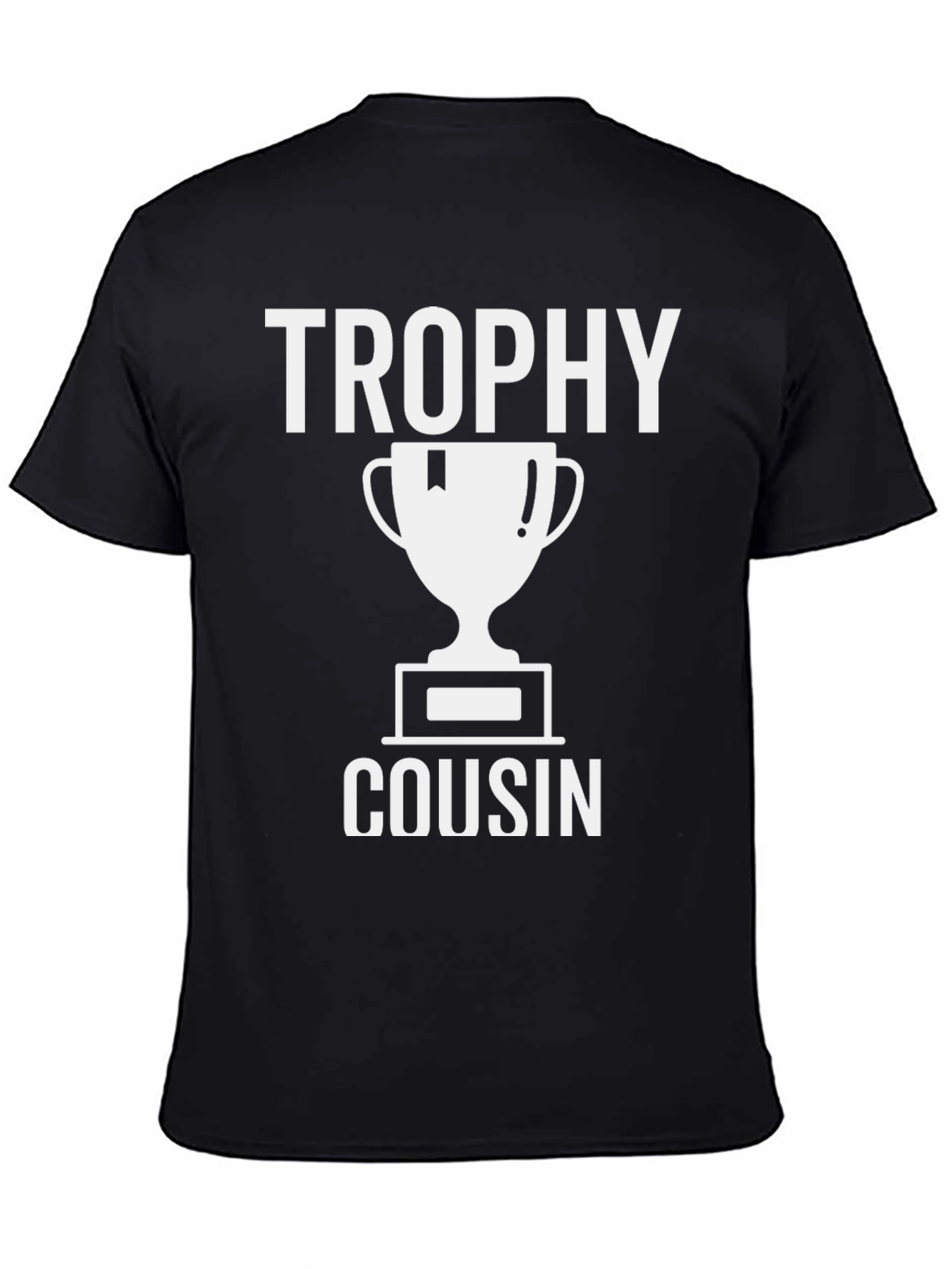 Trophy Cousin Graphic T-Shirt - Black
