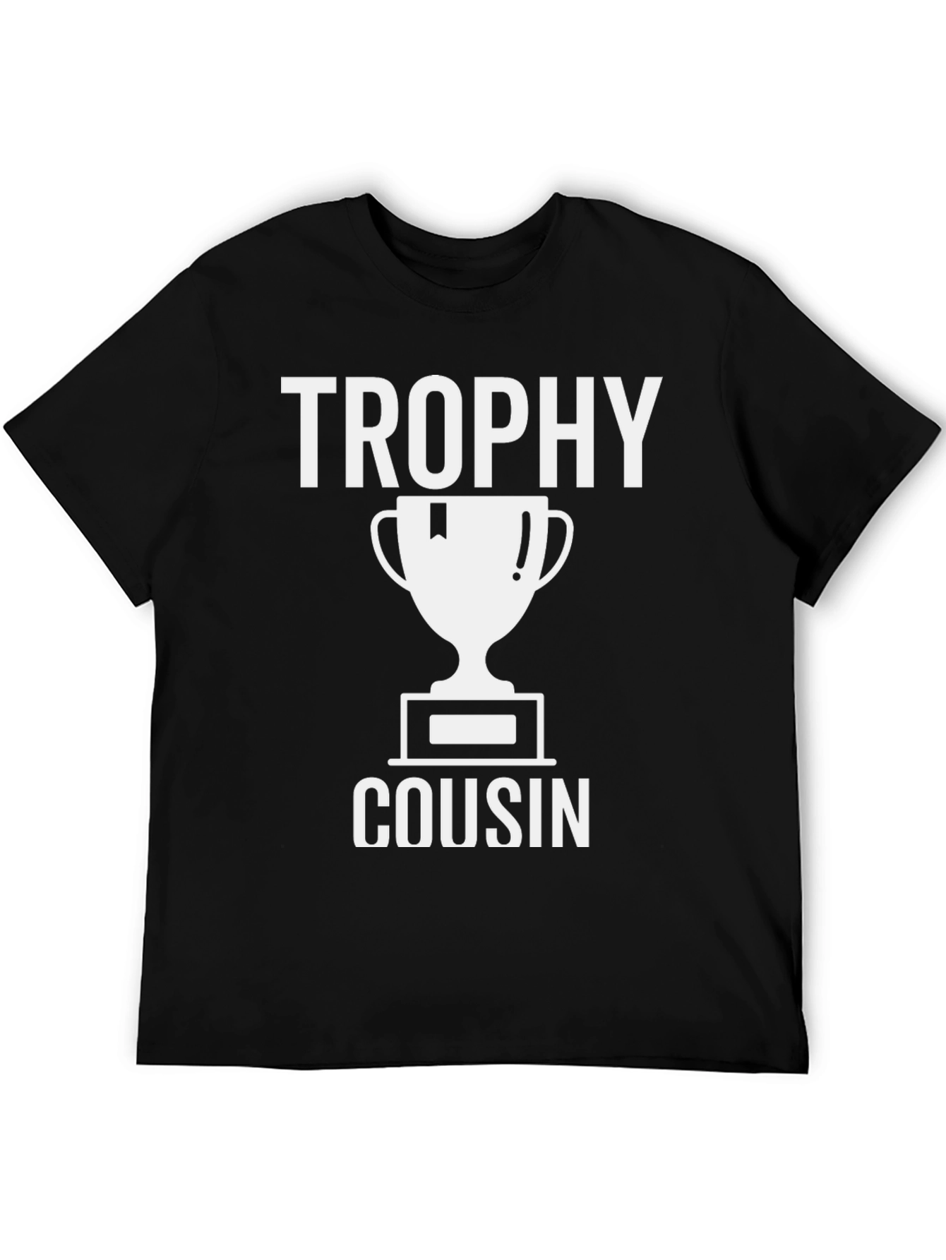 Trophy Cousin Graphic T-Shirt - Black