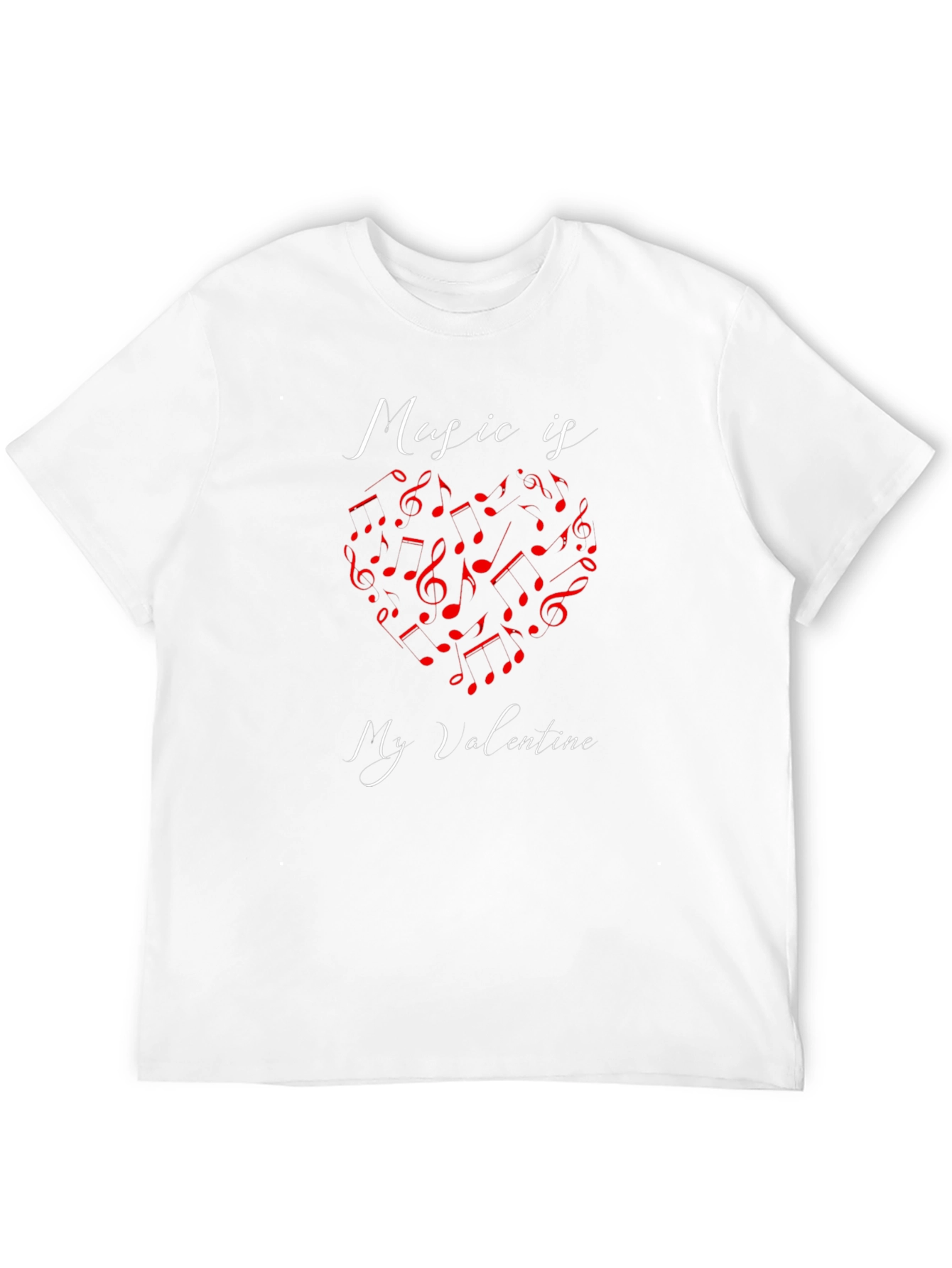 Music Is My Valentine Graphic Tee