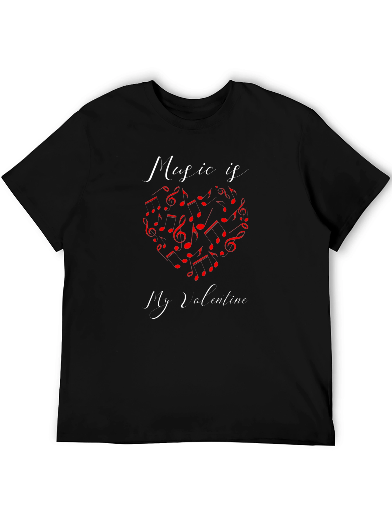 Music Is My Valentine Graphic Tee