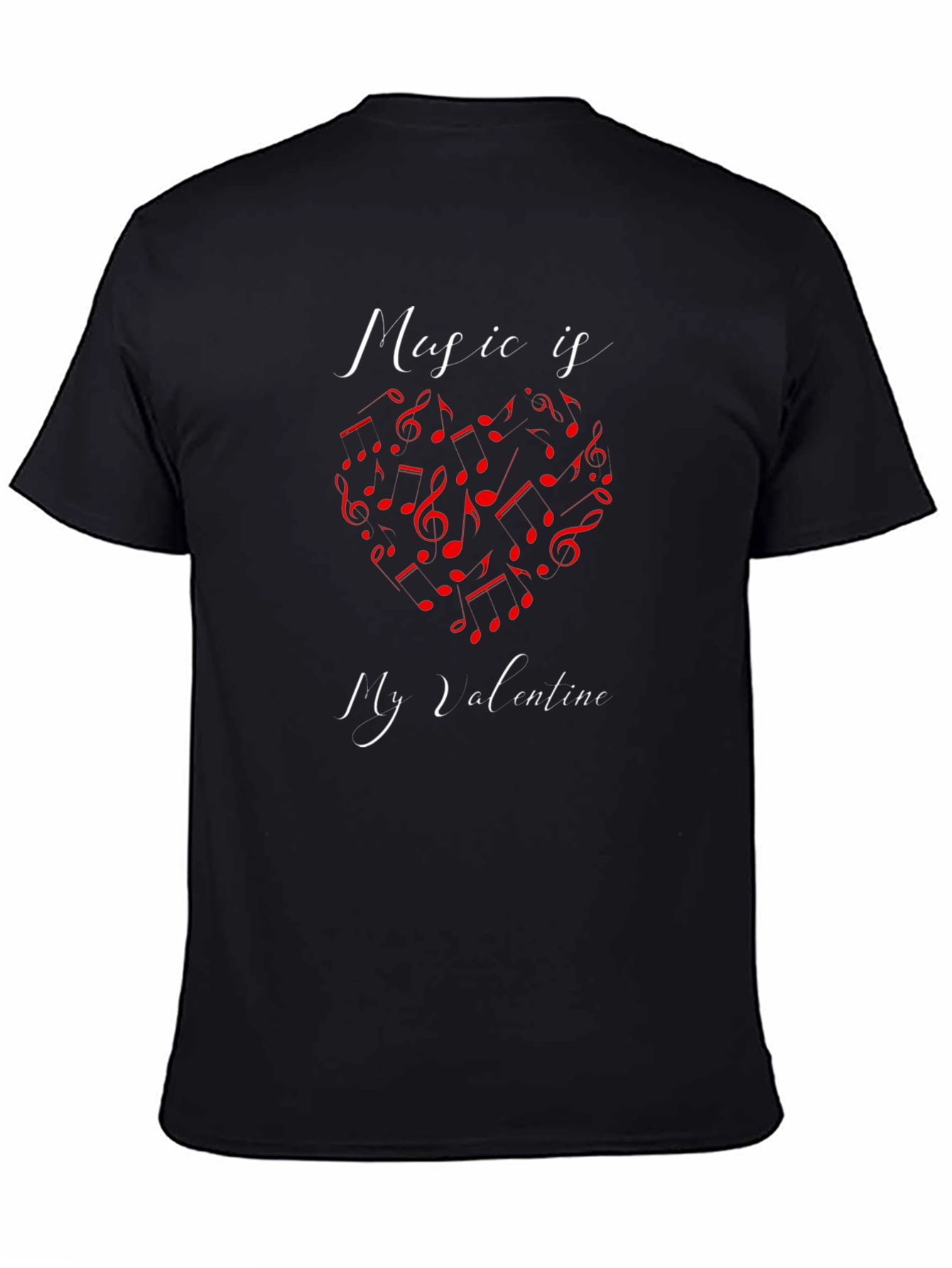 Music Is My Valentine Graphic Tee
