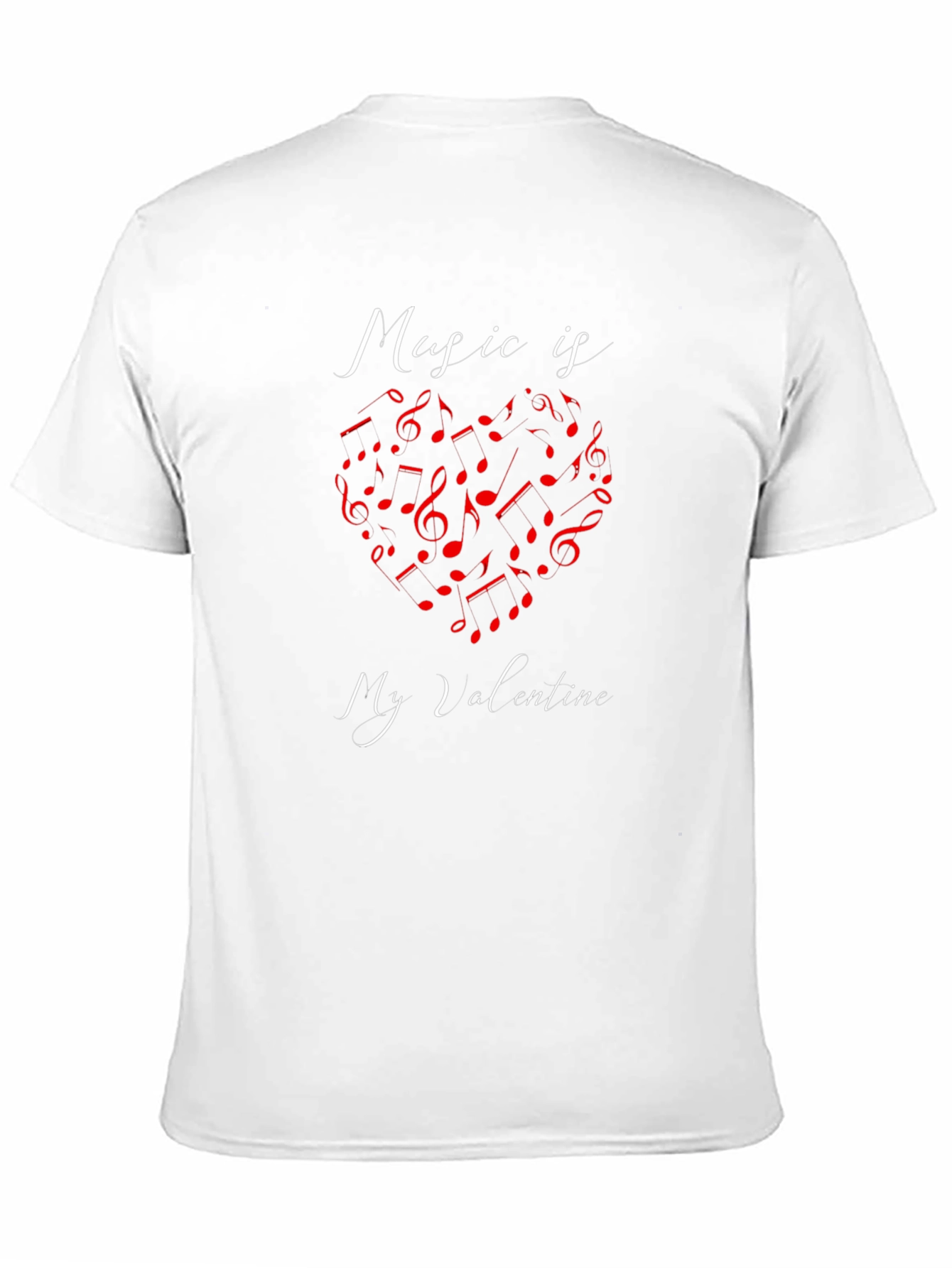 Music Is My Valentine Graphic Tee