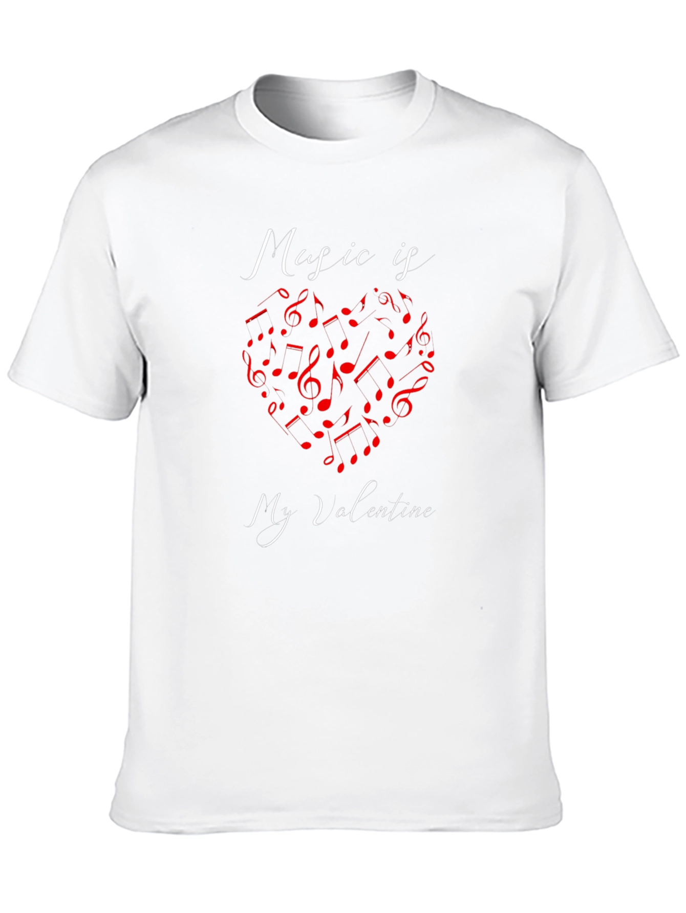 Music Is My Valentine Graphic Tee