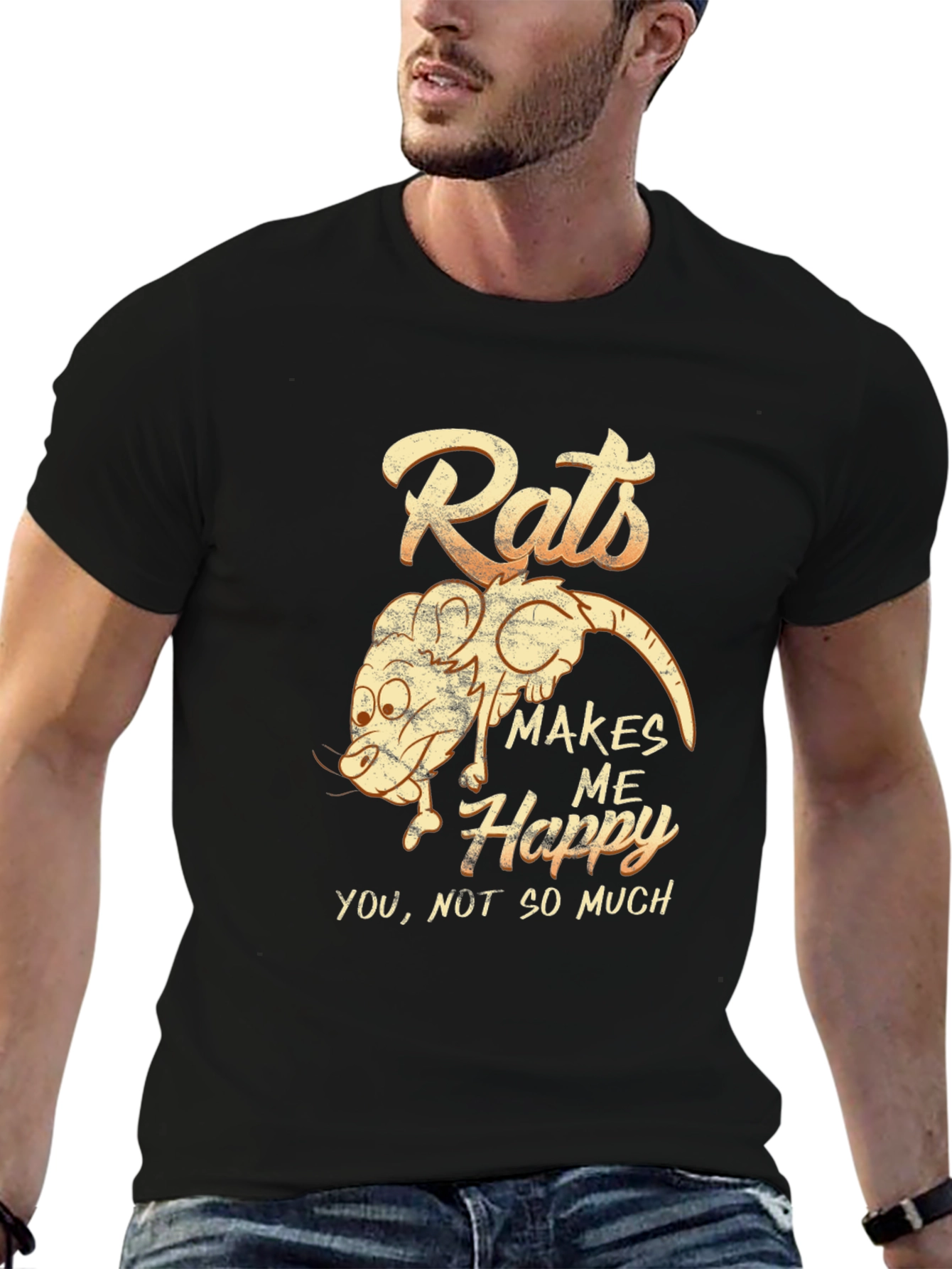 Rats Make Me Happy T-Shirt