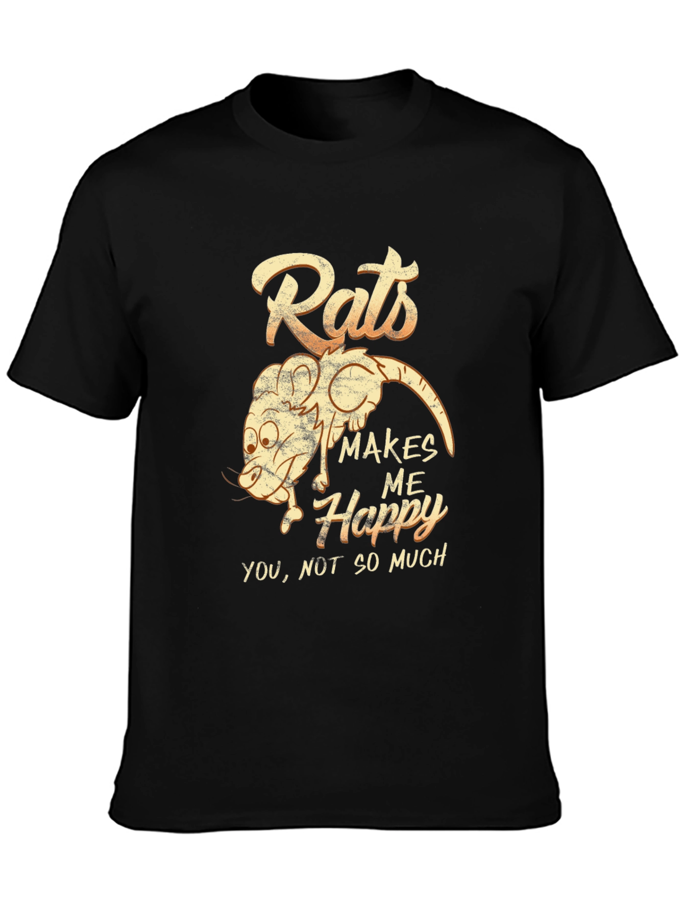 Rats Make Me Happy T-Shirt