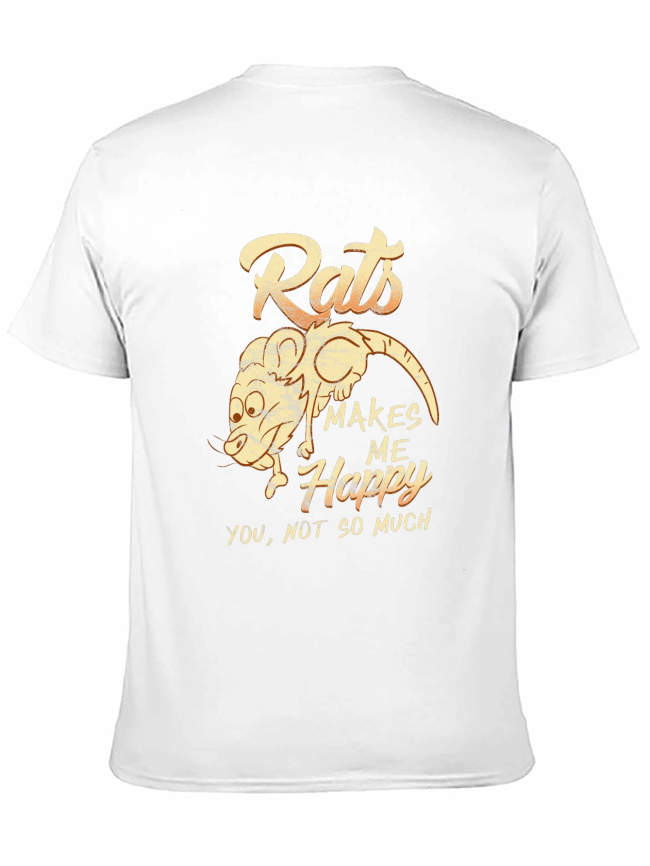 Rats Make Me Happy T-Shirt