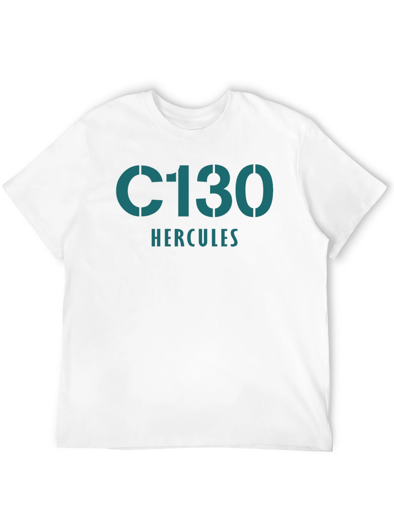 C-130 Hercules Graphic Tee - Black Cotton T-Shirt