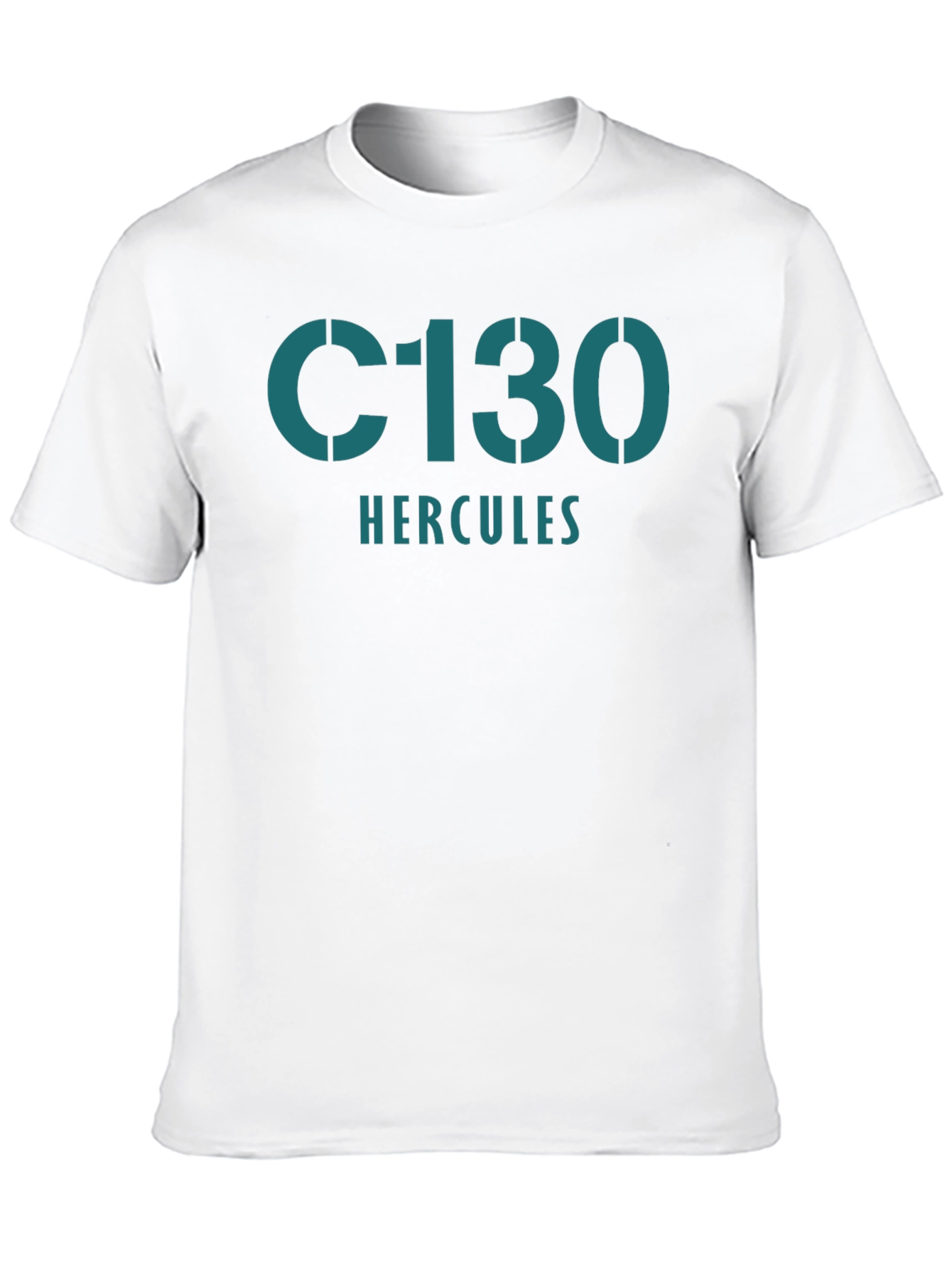 C-130 Hercules Graphic Tee - Black Cotton T-Shirt