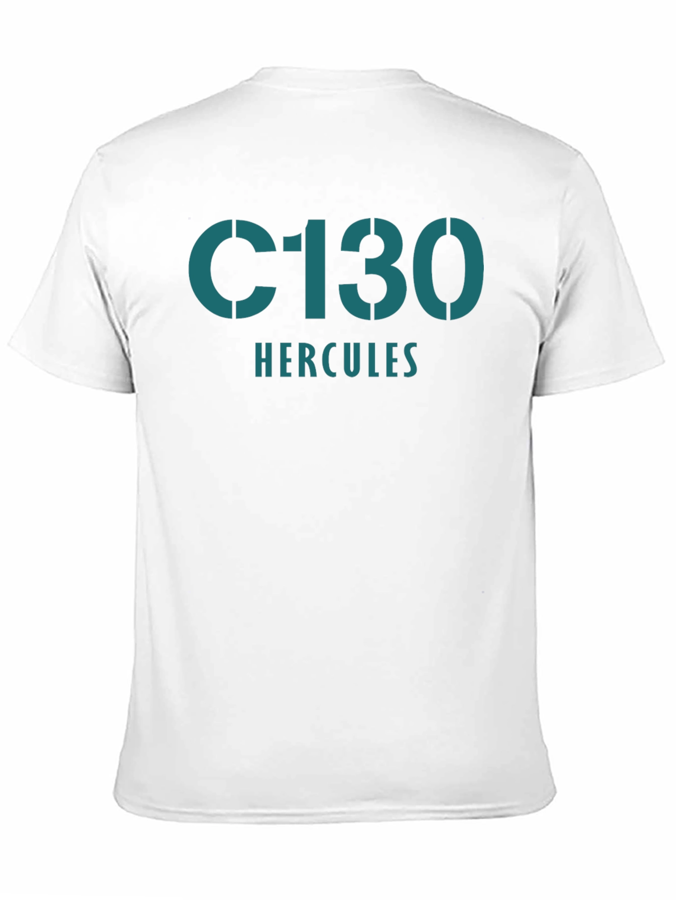 C-130 Hercules Graphic Tee - Black Cotton T-Shirt