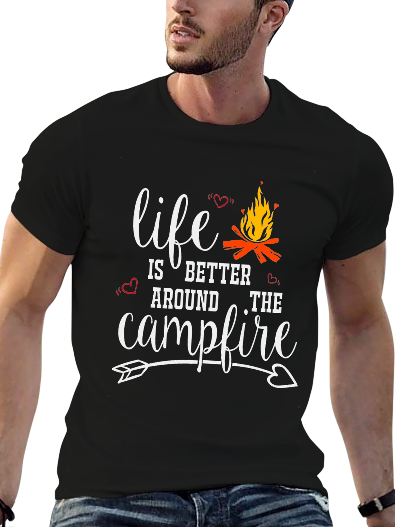 Life is Better Around the Campfire Graphic Tee