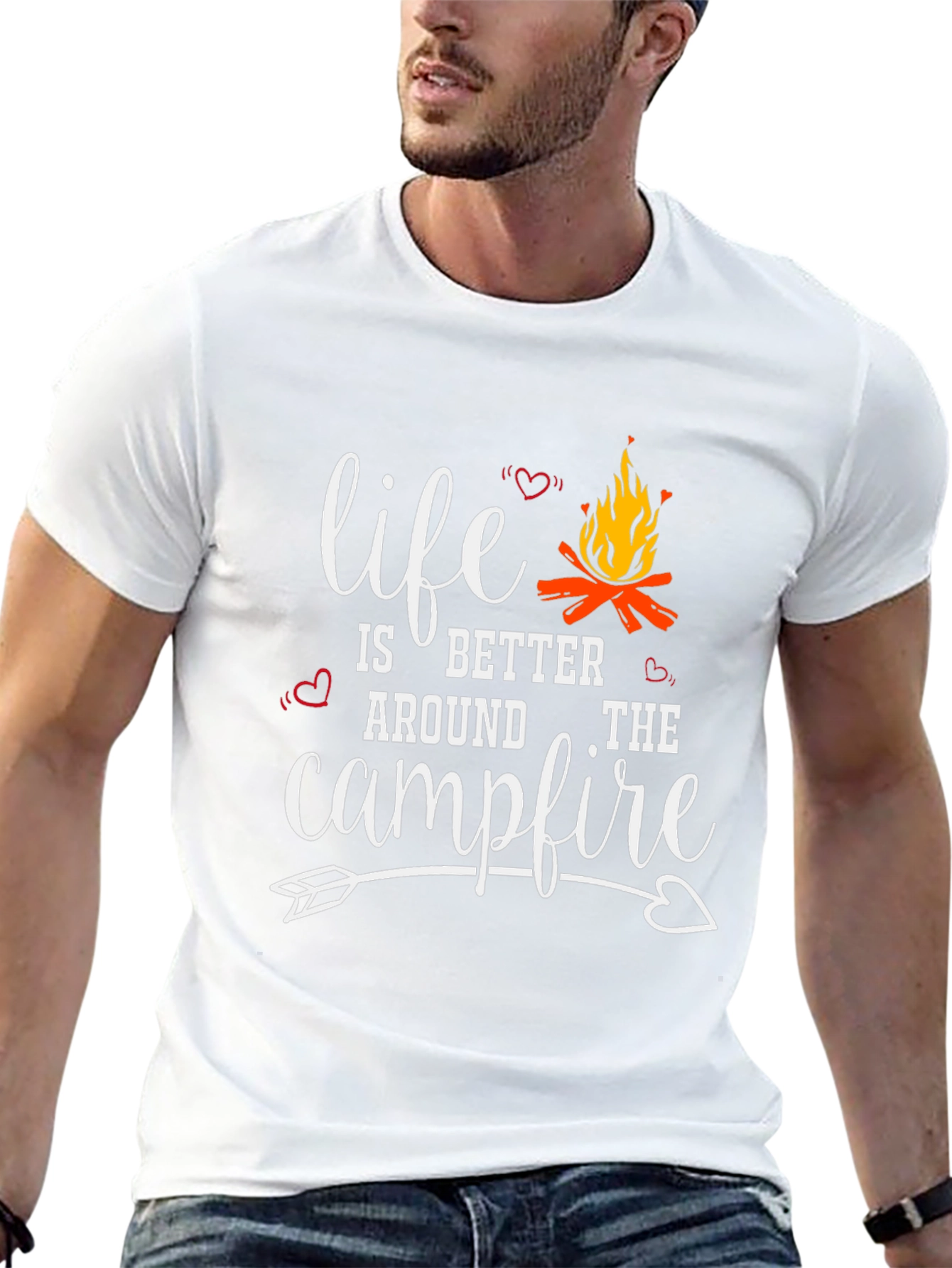 Life is Better Around the Campfire Graphic Tee