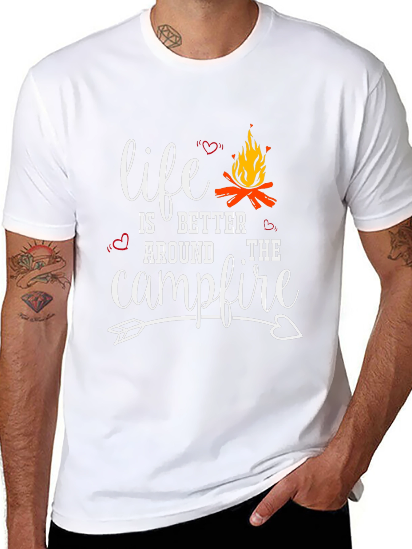 Life is Better Around the Campfire Graphic Tee