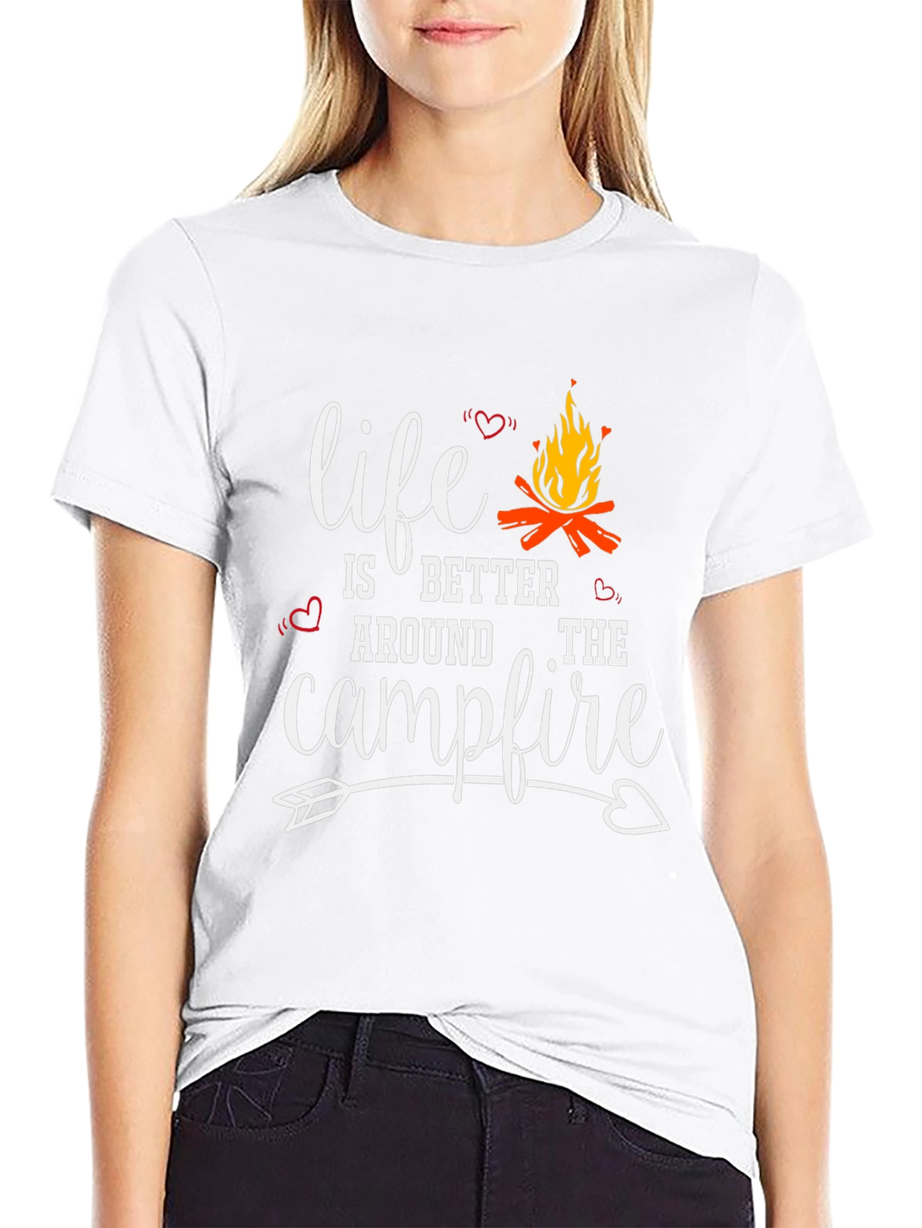 Life is Better Around the Campfire Graphic Tee