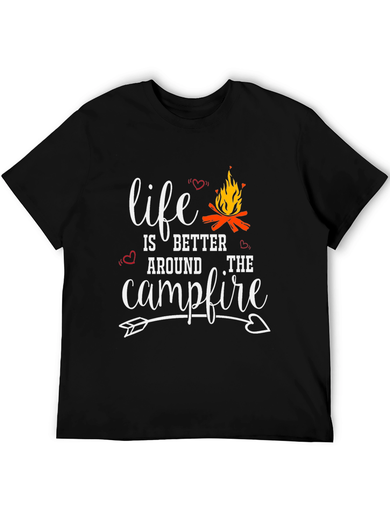 Life is Better Around the Campfire Graphic Tee