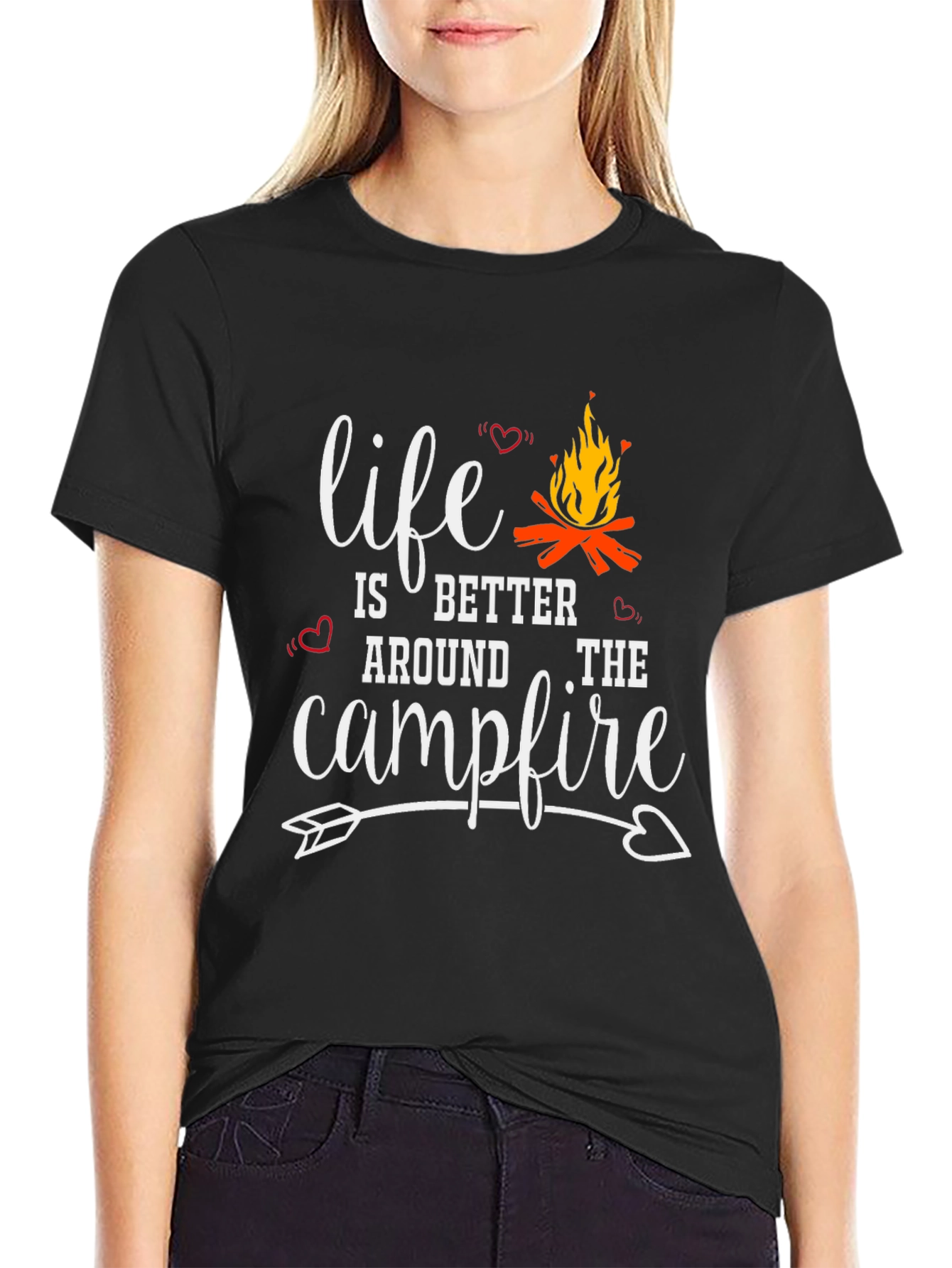 Life is Better Around the Campfire Graphic Tee