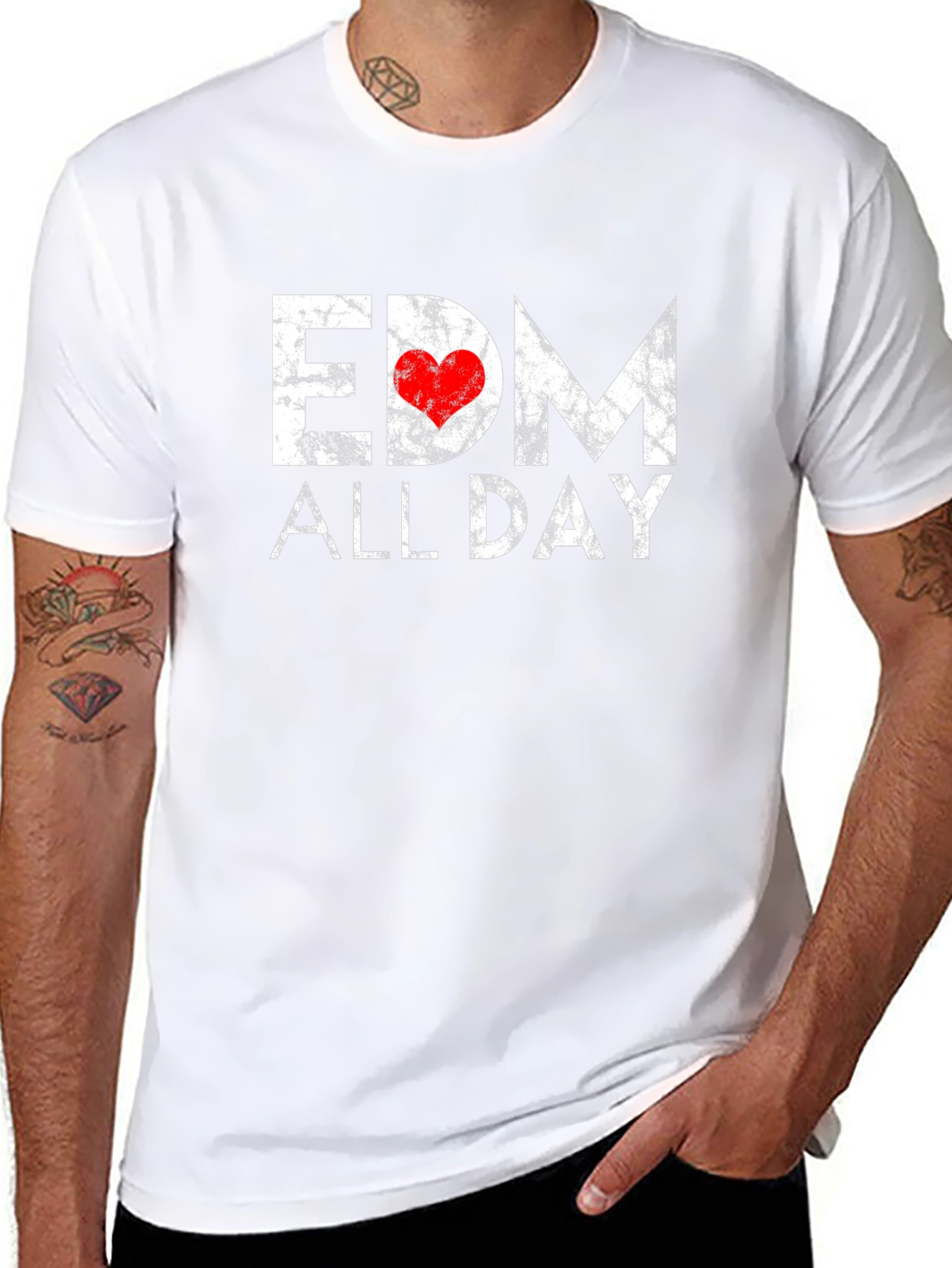 EDM All Day T-Shirt - Music Lovers Tee