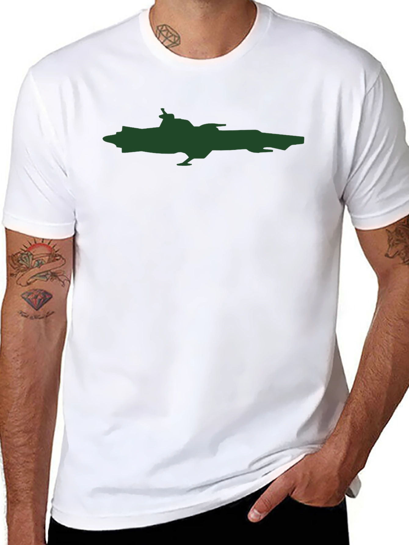 Battlestar Galactica Viper Silhouette T-Shirt