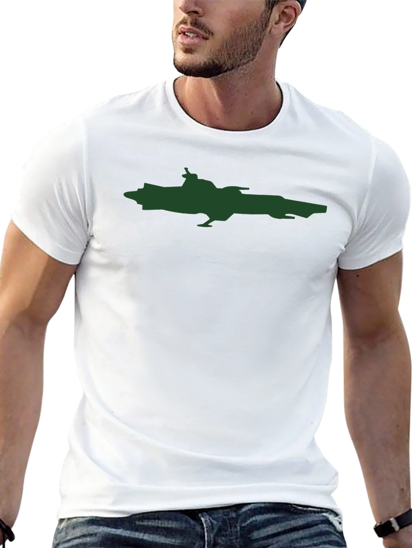Battlestar Galactica Viper Silhouette T-Shirt